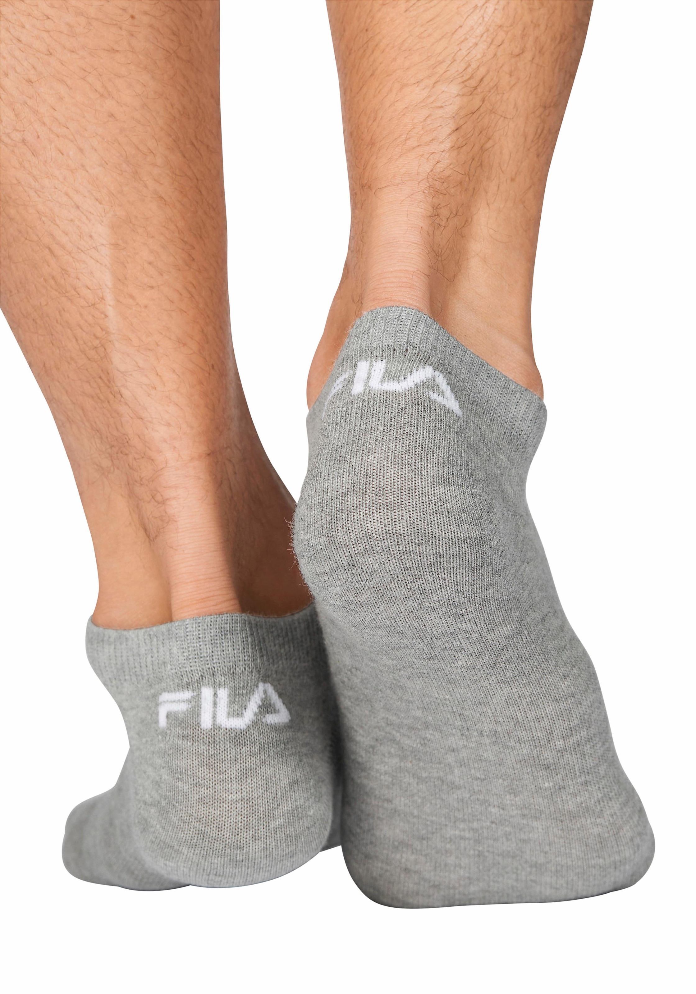 Fila Sneakersocken, (3 Paar), mit eingestricktem Logo an der Ferse