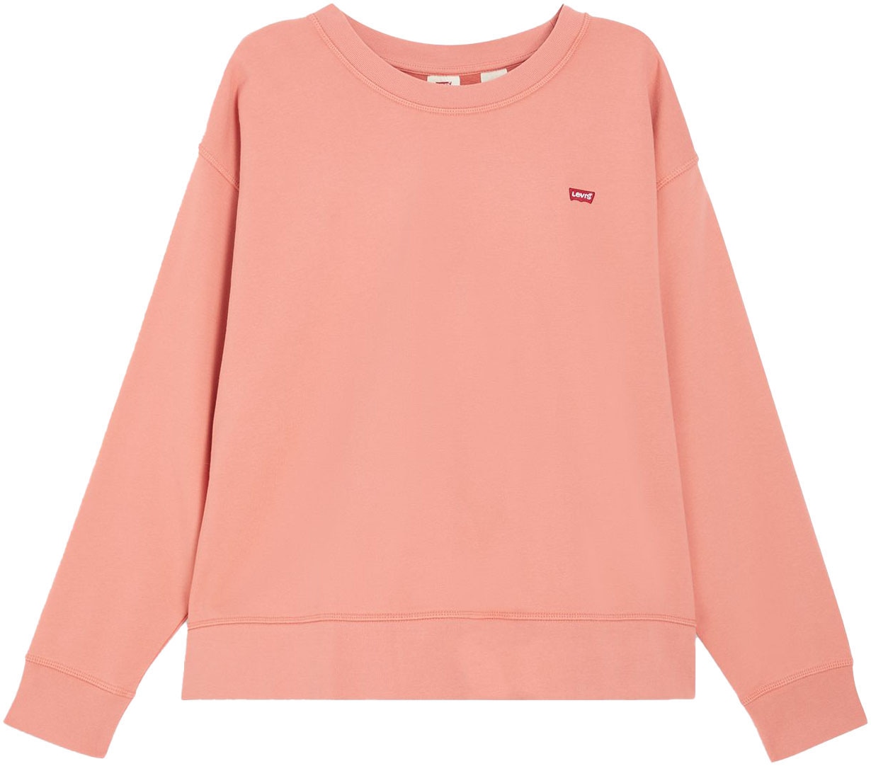 Levi's® Plus Sweatshirt »Standard Crew«, mit kleiner Logostickerei