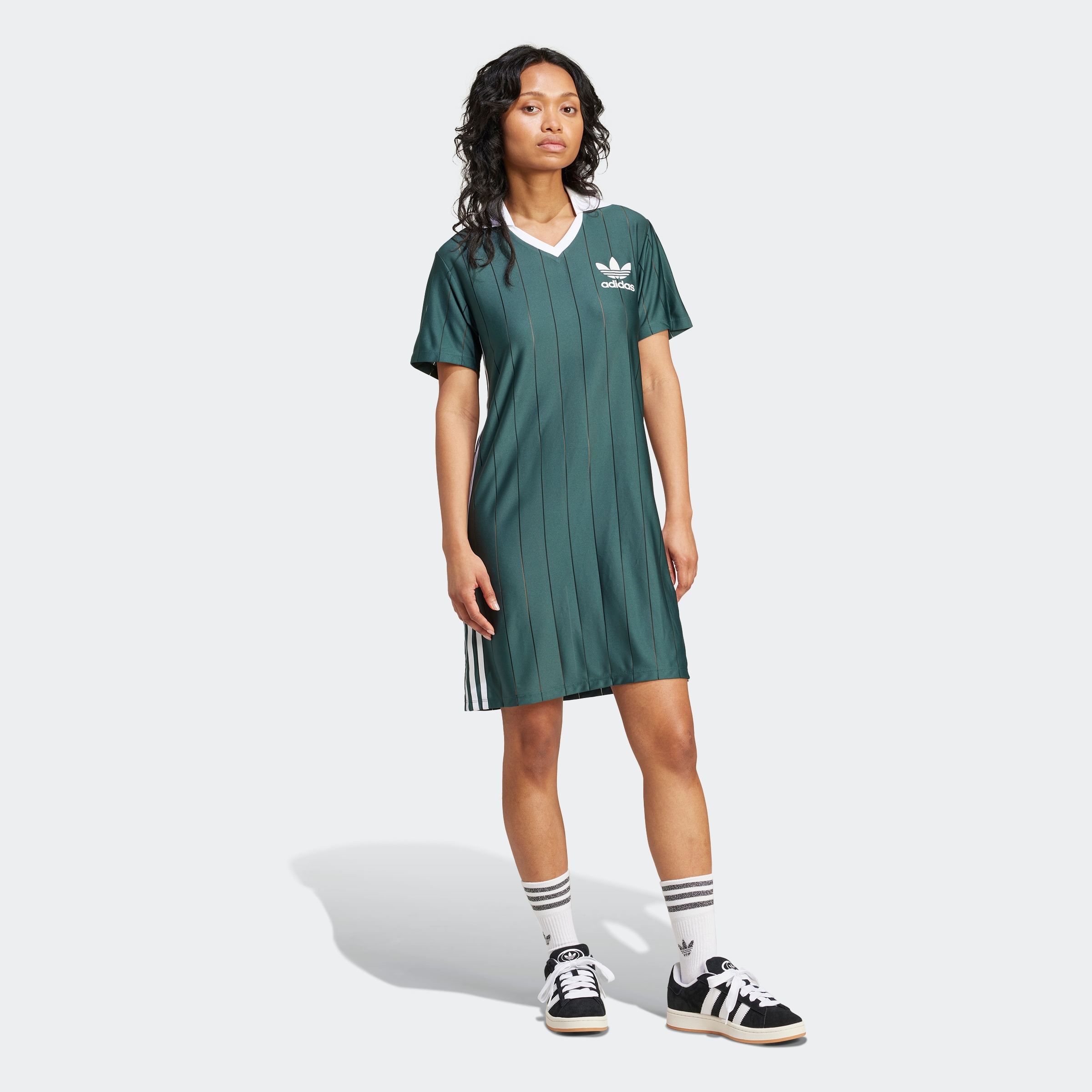 adidas Originals Shirtkleid »3 S PNST DRESS«, (1 tlg.)