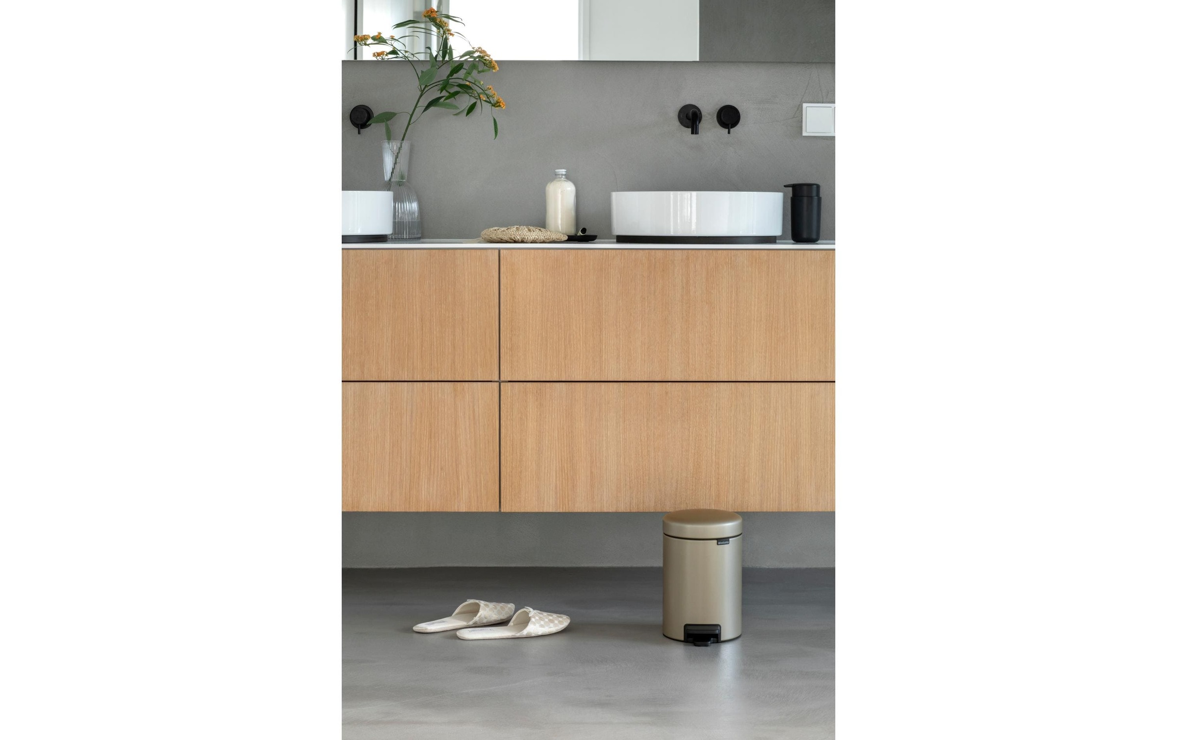 Brabantia Kosmetikeimer »NewIcon 3 l, Champagner«, 1 Behälter
