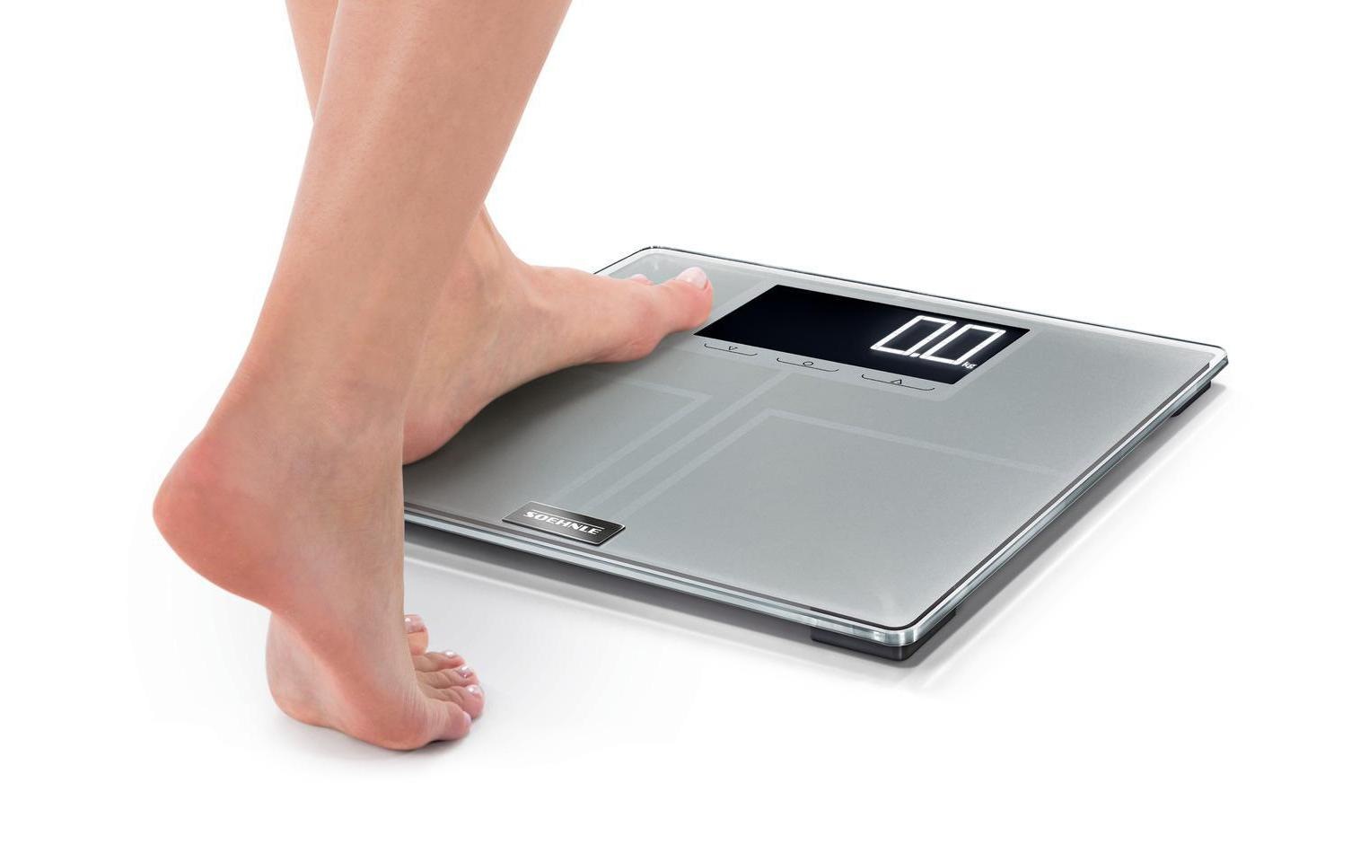 Soehnle Körper-Analyse-Waage »Shape Sense Profi 300 Grau Transparent«