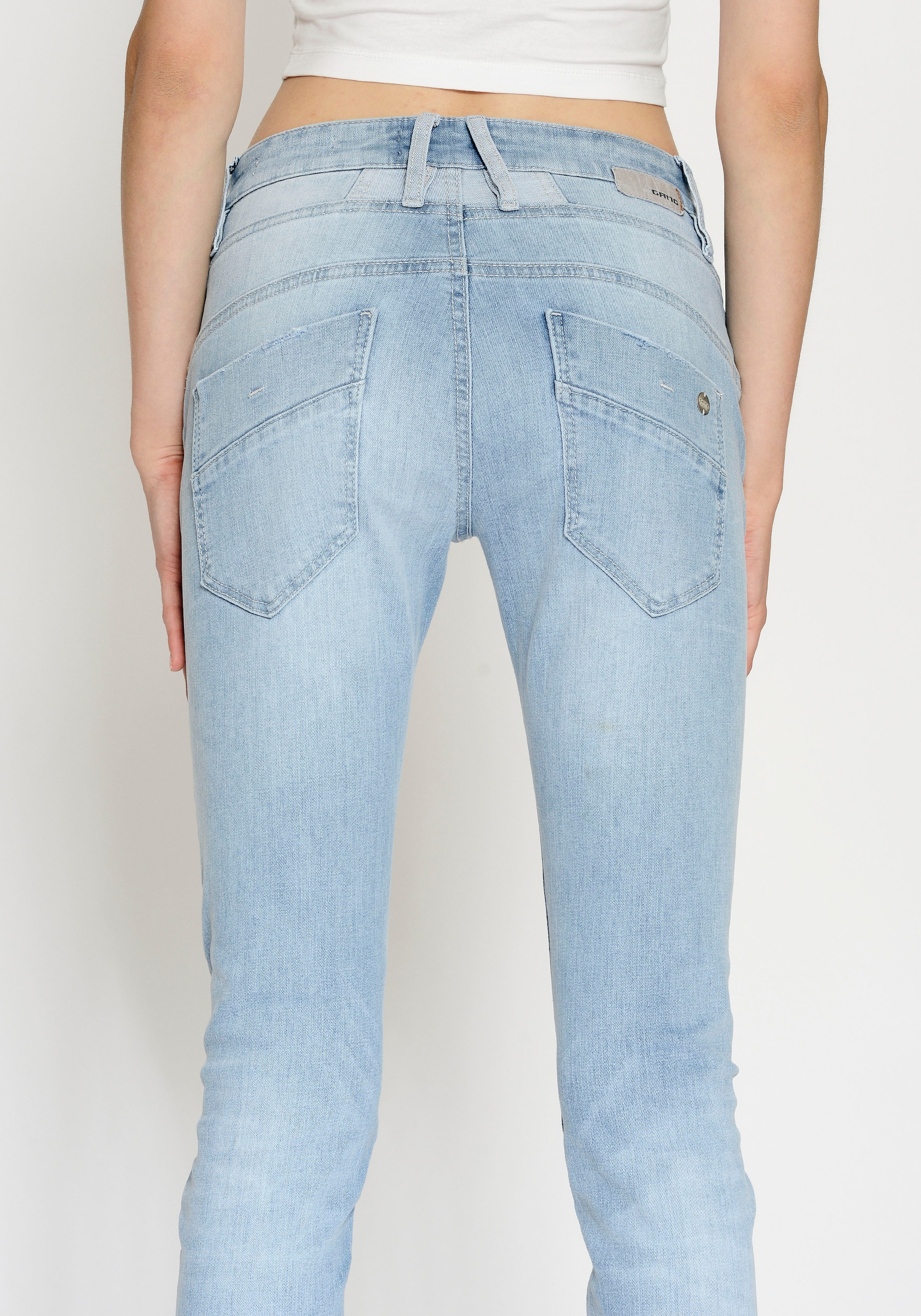 GANG Relax-fit-Jeans »94GERDA«, elastische Denimqualität für hohen Tragekomfort