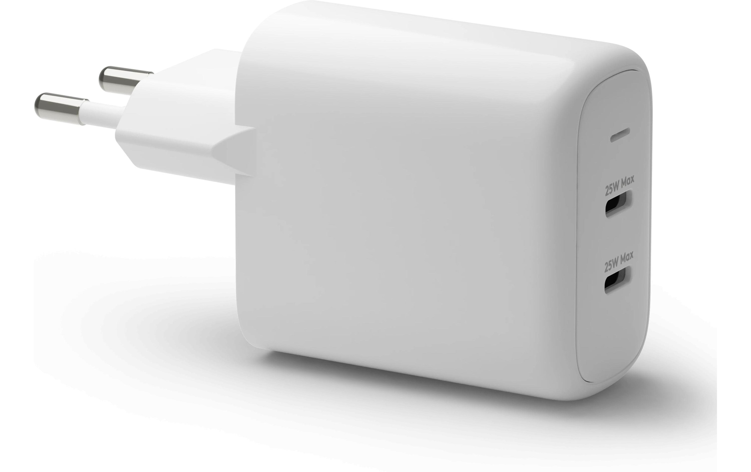 Smartphone-Ladegerät »USB-C + USB-C 25 W + 25 W«