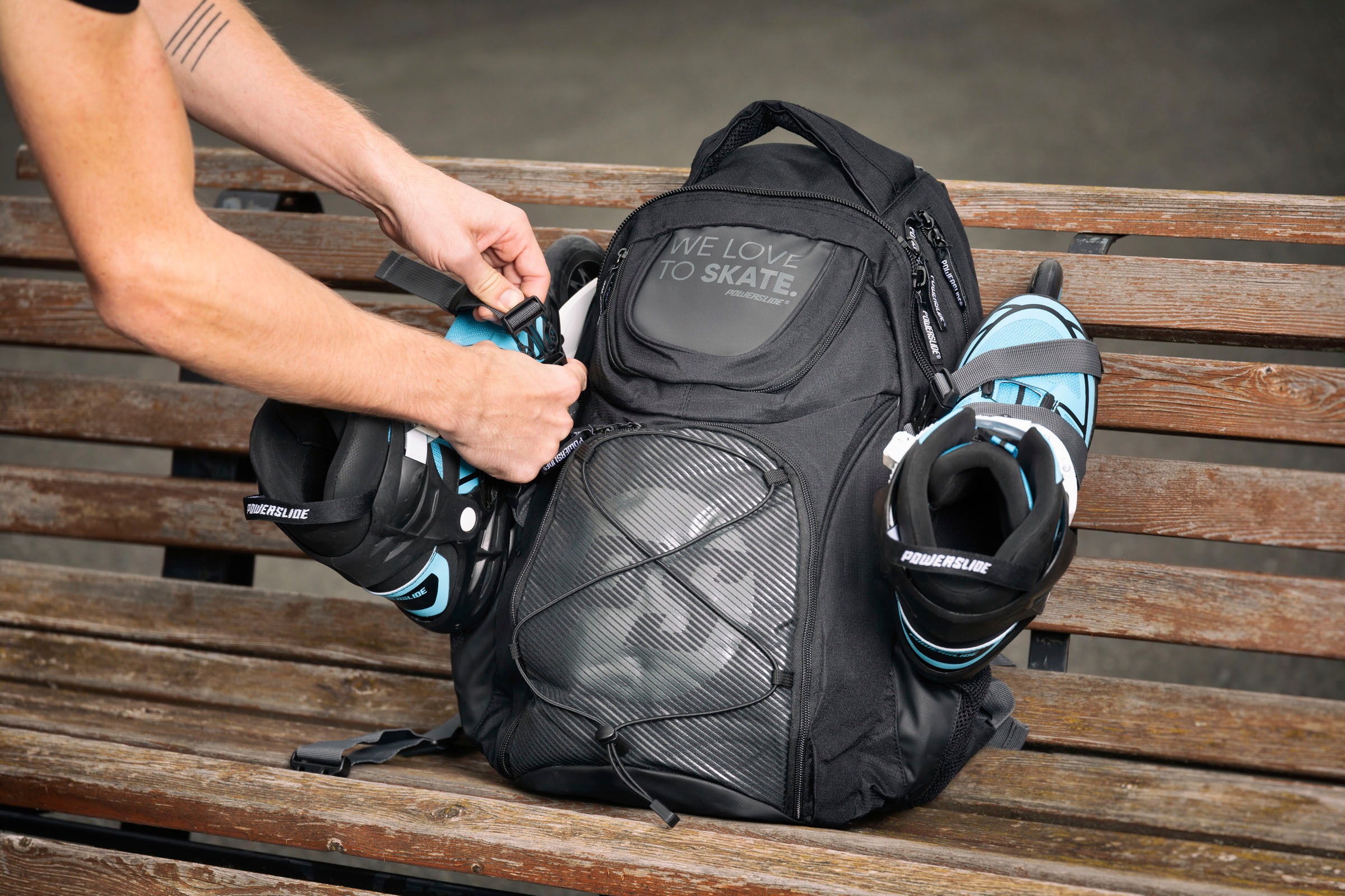 Powerslide Sportrucksack »WeLoveToSkate Backpack«