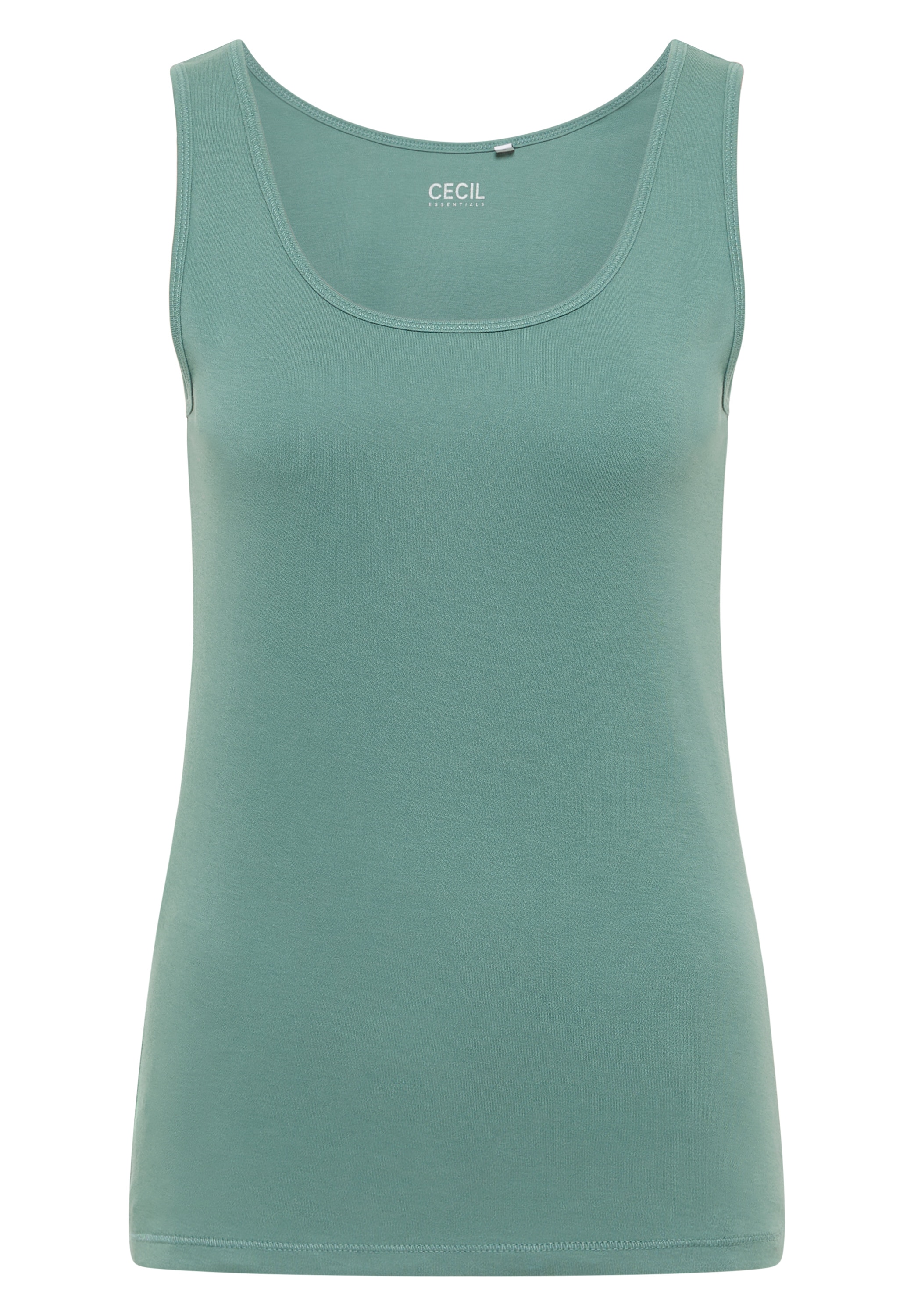 Cecil Shirttop »Style Linda«, in Unifarbe