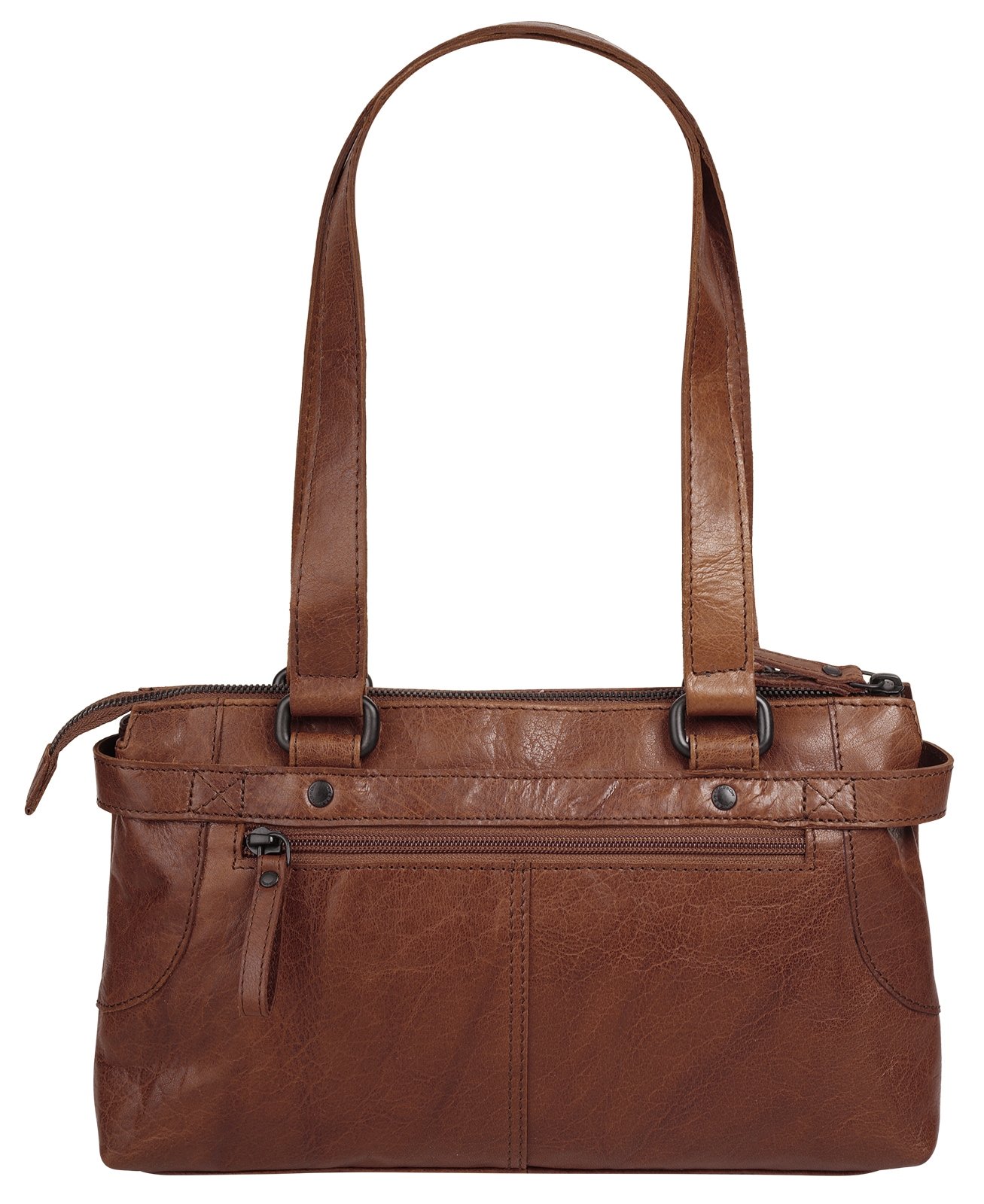 Spikes & Sparrow Henkeltasche, echt Leder