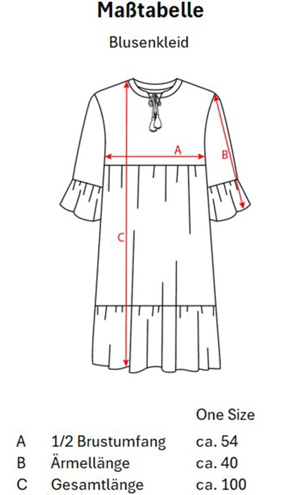 Zwillingsherz Sommerkleid, mit Knöpfen