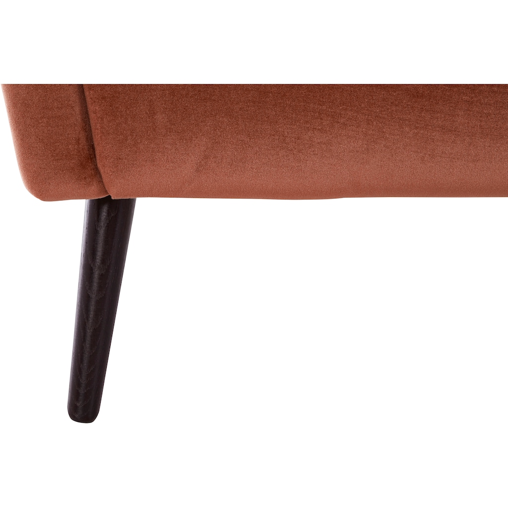 Guido Maria Kretschmer Home&Living Sessel »Salla«, wahlweise mit oder ohne Hocker; grosser Sessel: Masse B/T/H: 78/94/118 cm, Bezug auch in Luxus-Microfaser in Teddyfelloptik