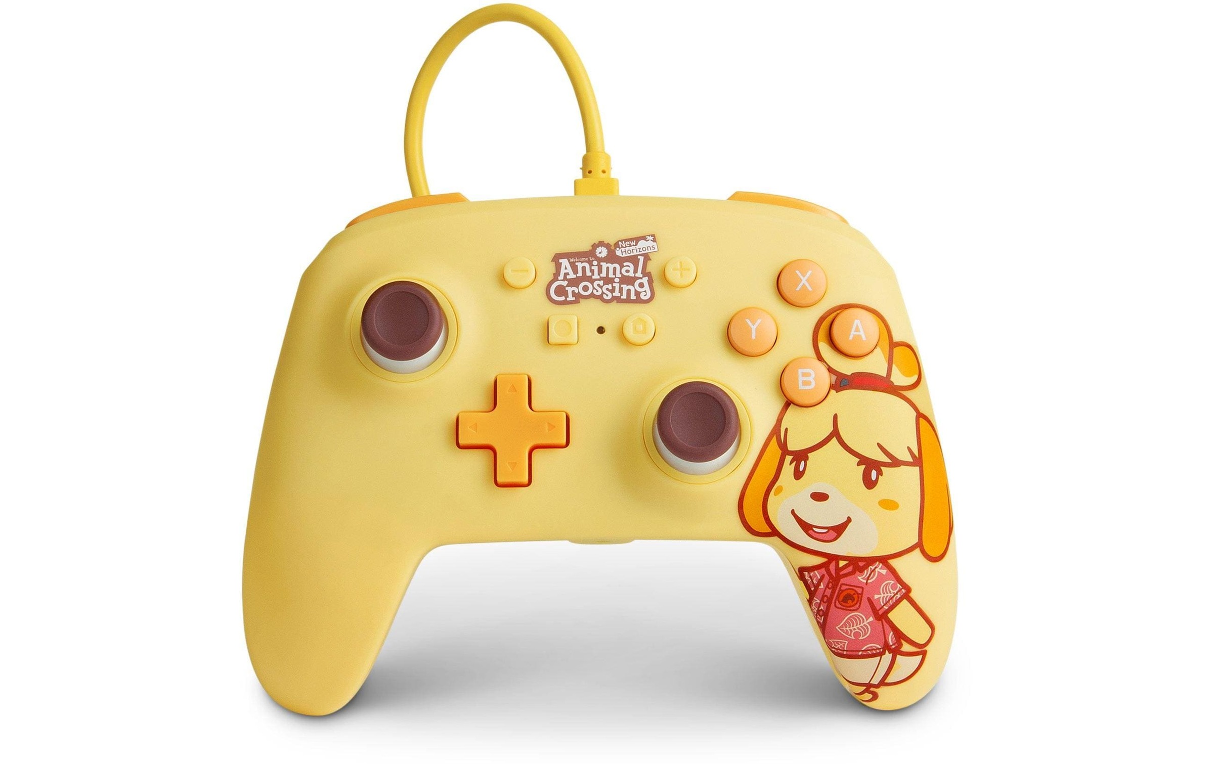 Controller »Power A Enhanced Wired Animal Crossing: Isabelle«