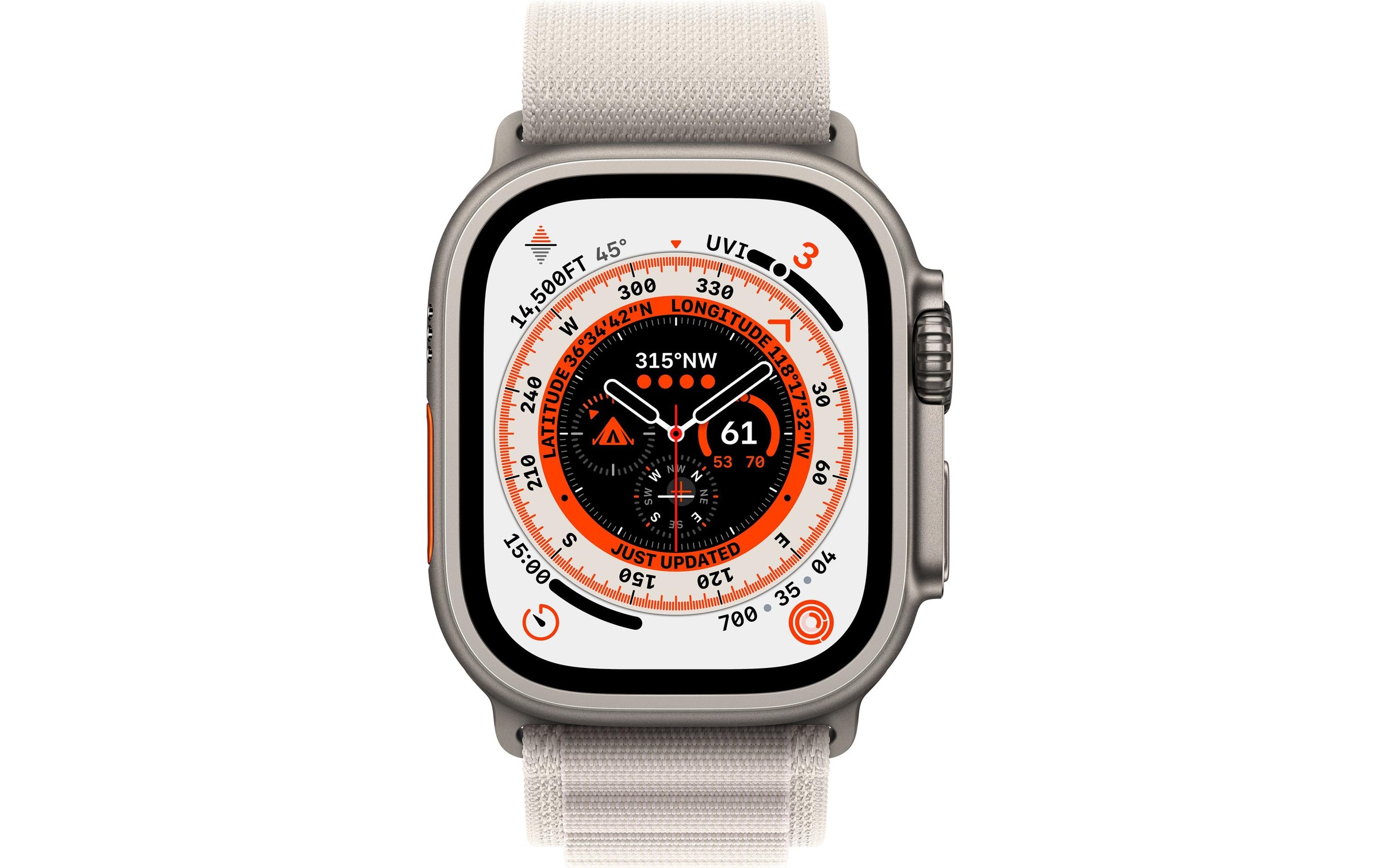 Apple Smartwatch-Armband »Alpine Loop Small«, MQE53ZM/A