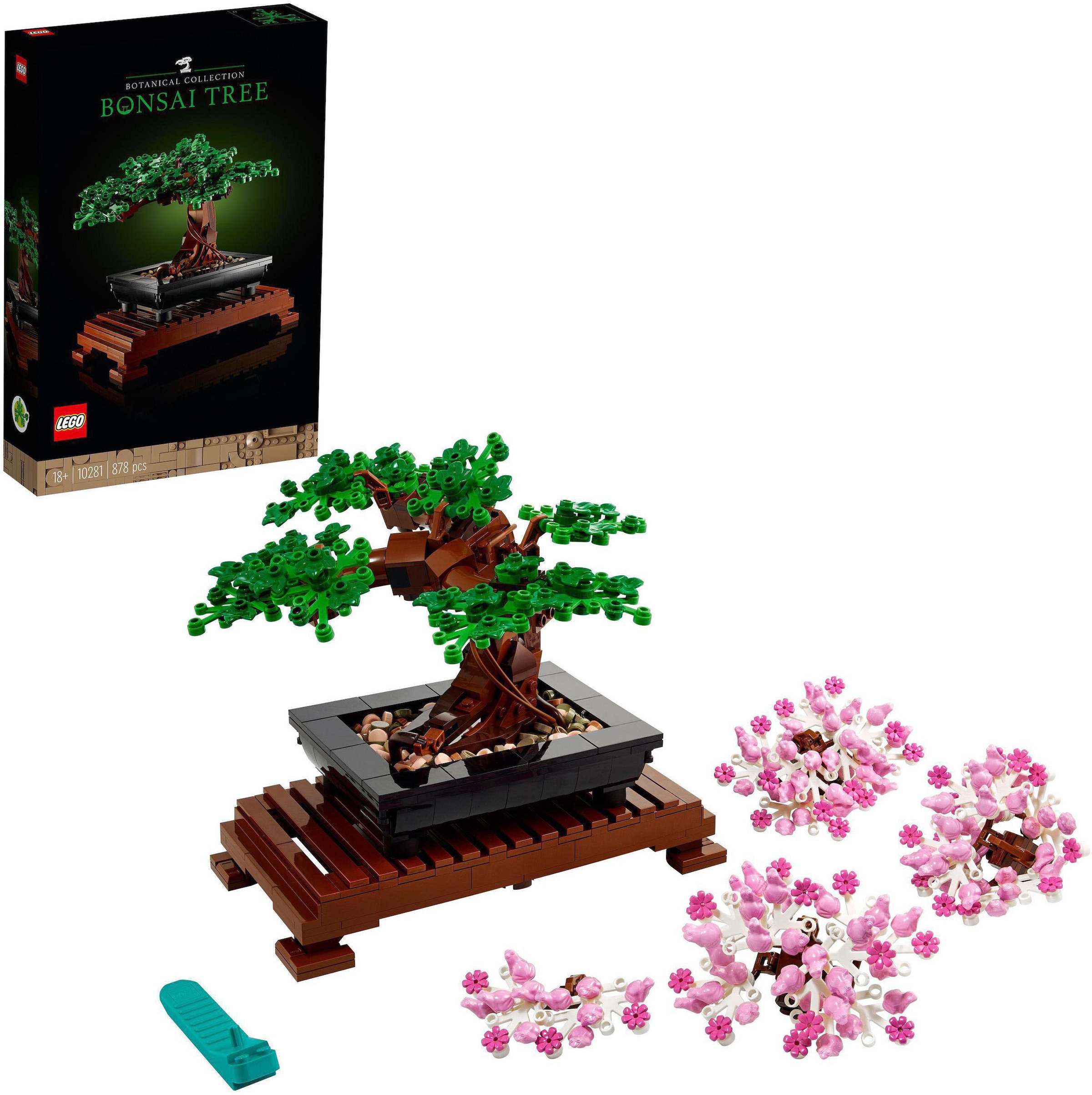 LEGO Konstruktionsspielsteine "Bonsai Baum (10281), Lego Botanicals" Made in Europe