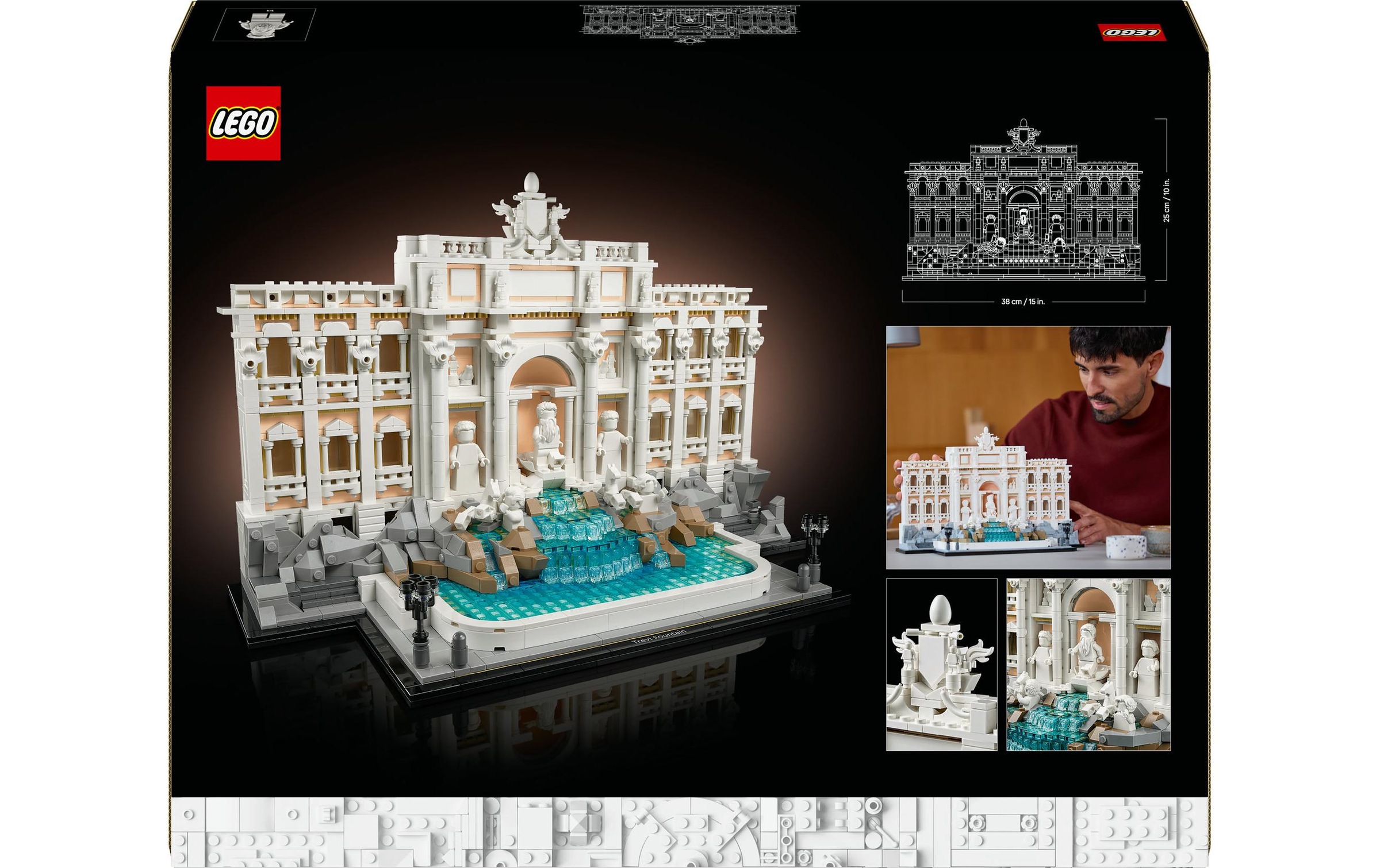 LEGO® Spielbausteine »Architecture Trevi-Brunnen 21062«, (1880 St.)