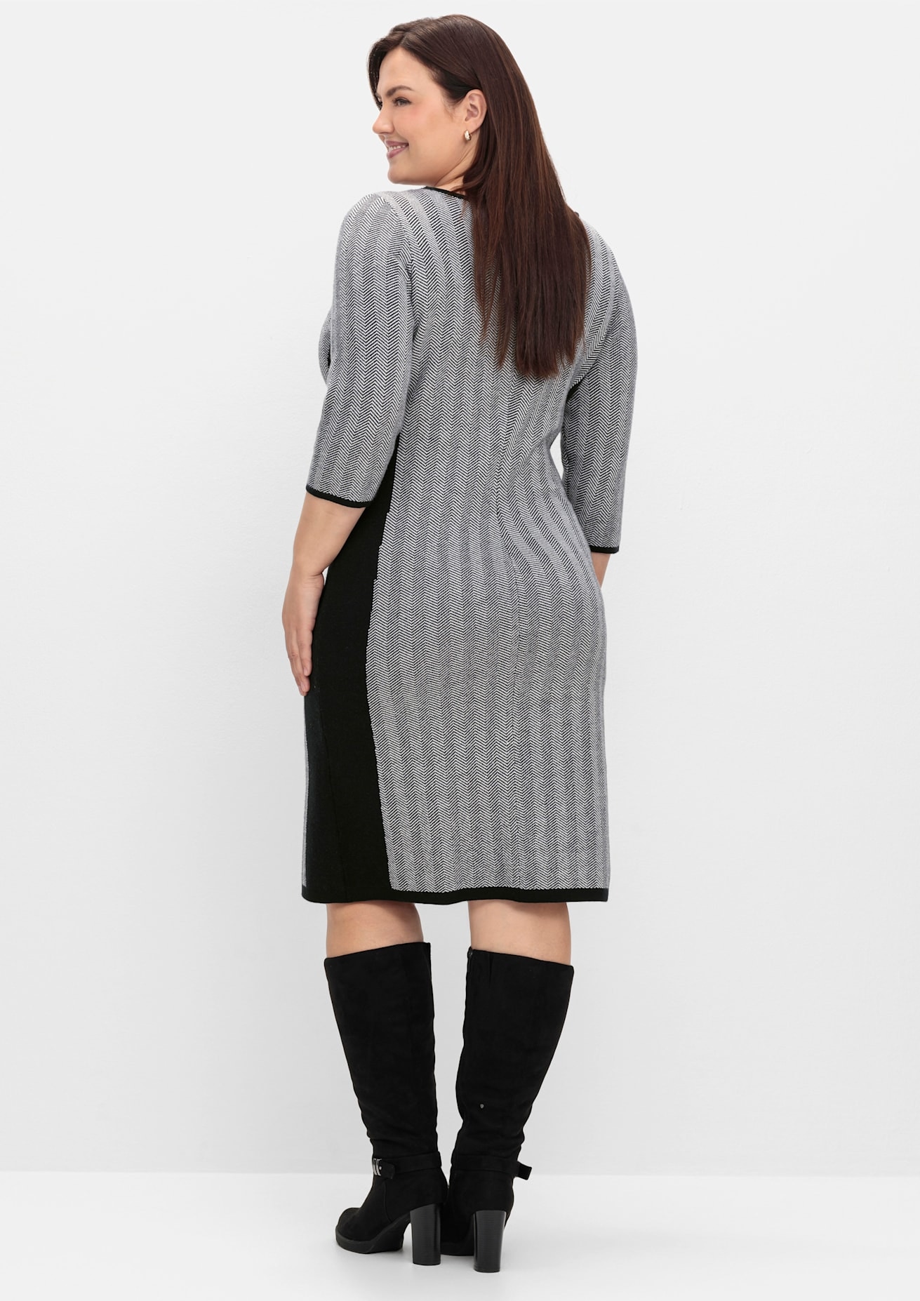 Sheego Strickkleid »Strickkleid«