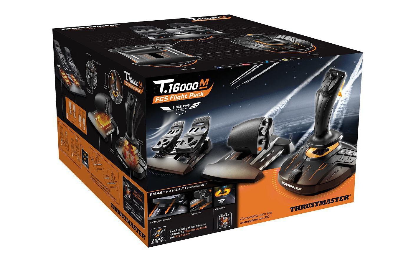 Thrustmaster Simulations-Controller »T.16000M FCS Flight Pack«