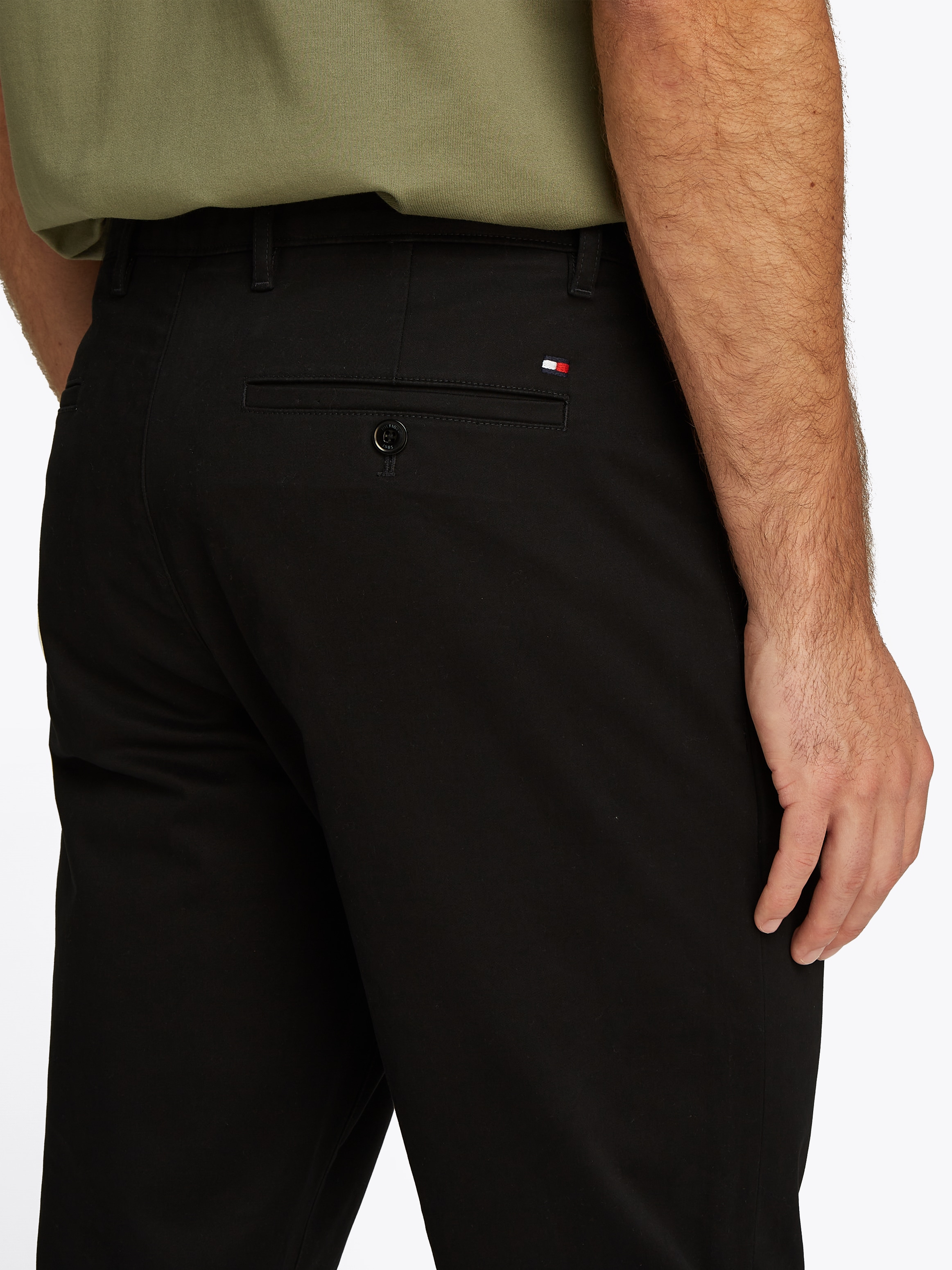 Tommy Hilfiger Chinohose »HARLEM CHINO SATIN«
