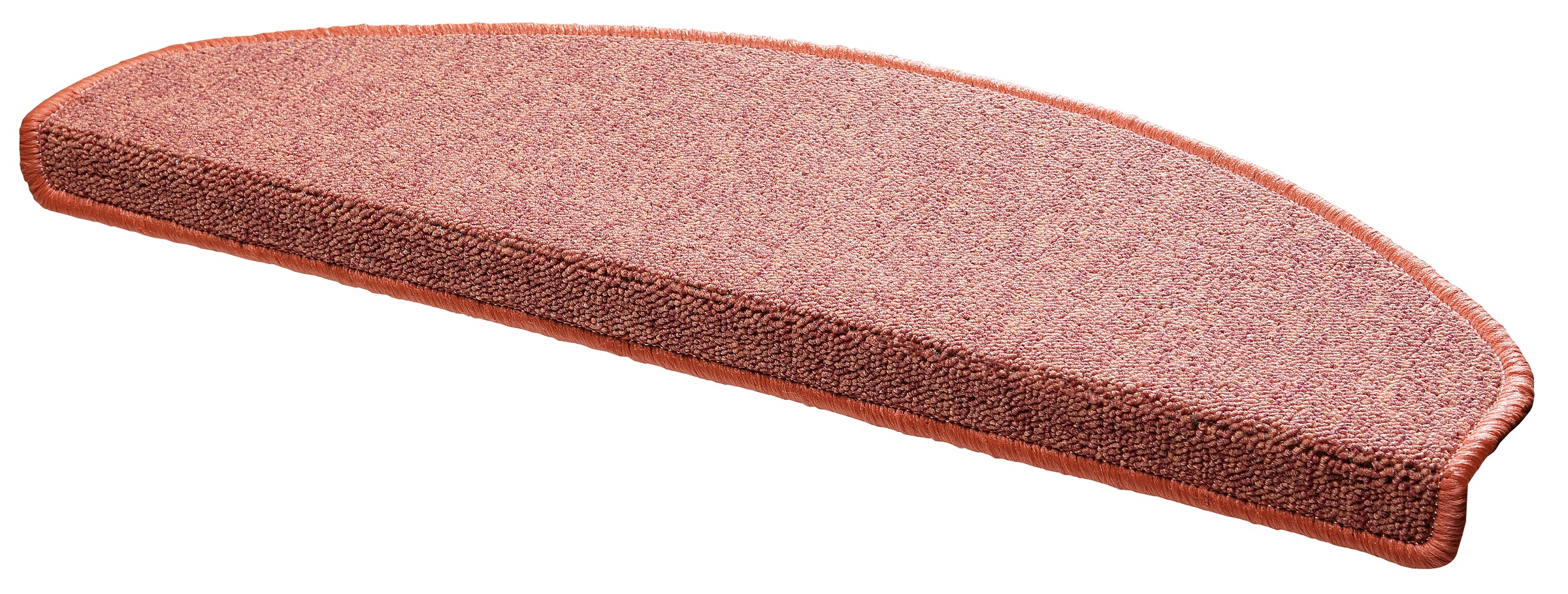 Andiamo Stufenmatte »Rambo, Made in Poland«, halbrund, 4 mm Höhe, melierte Schlinge, selbstklebend, 15 Stück in einem Set