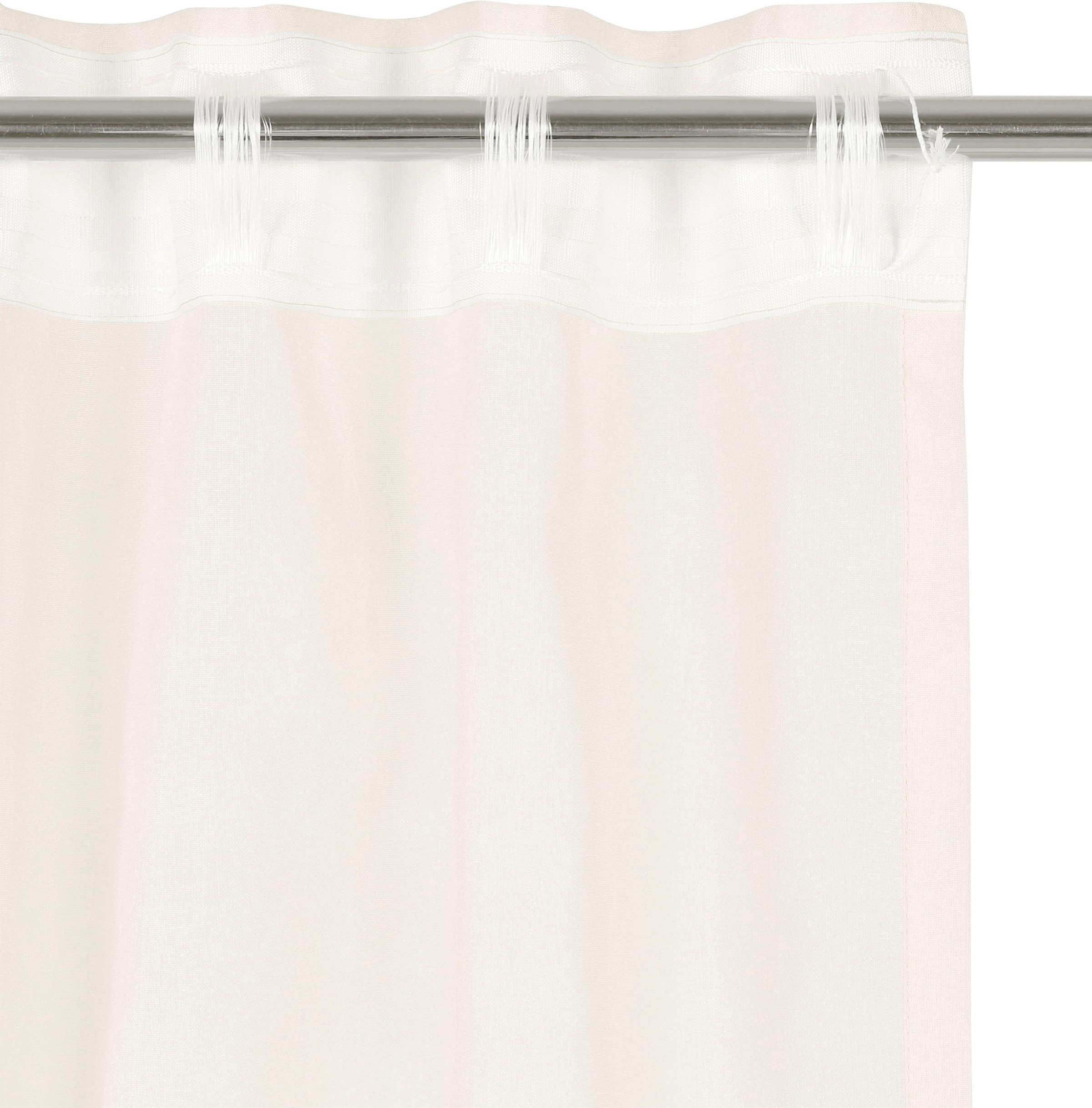 my home Gardine »Dolly«, (2 St.), gewebt, Polyester