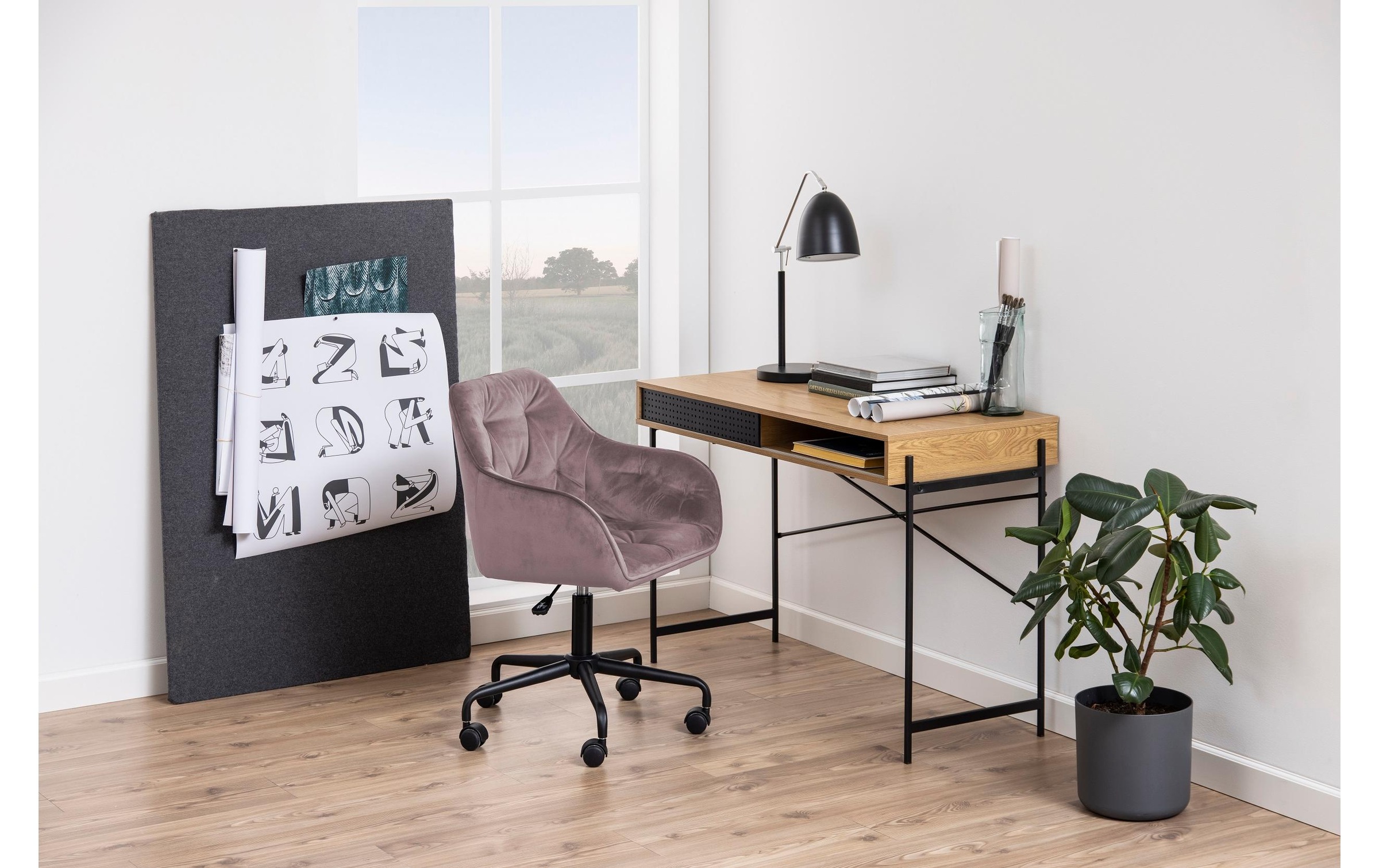 AC Design Schreibtischstuhl »Brooke mit Bremsrollen«, Kunststoffgewebe