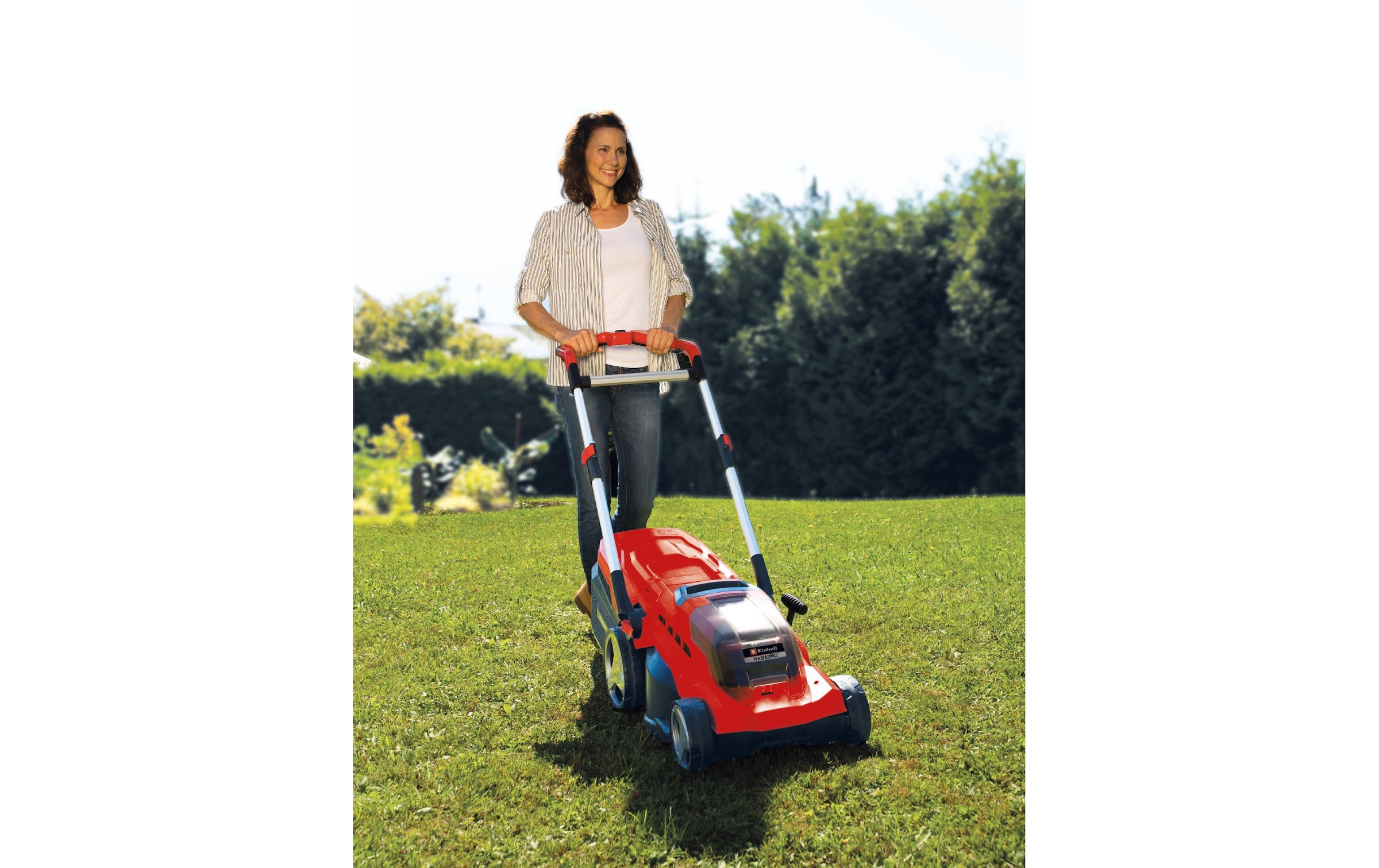 Einhell Akkurasenmäher »RASARRO 36/38 (2 x 4 Ah)«