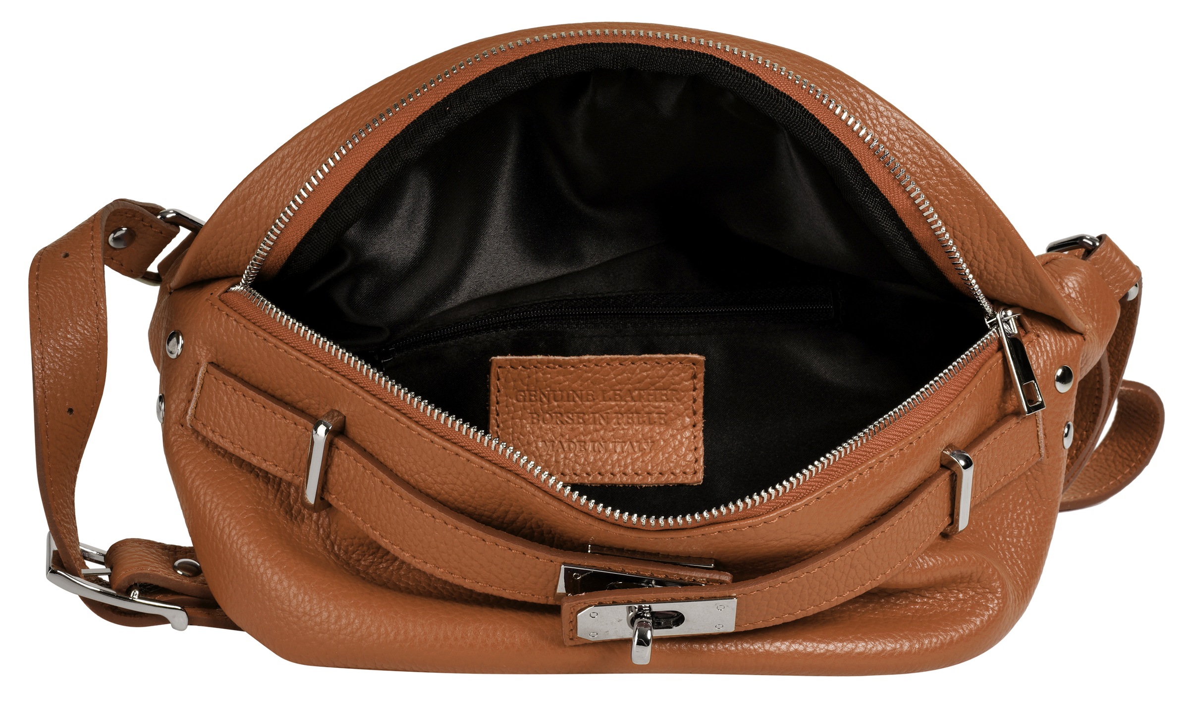Samantha Look Gürteltasche, echt Leder, Made in Italy