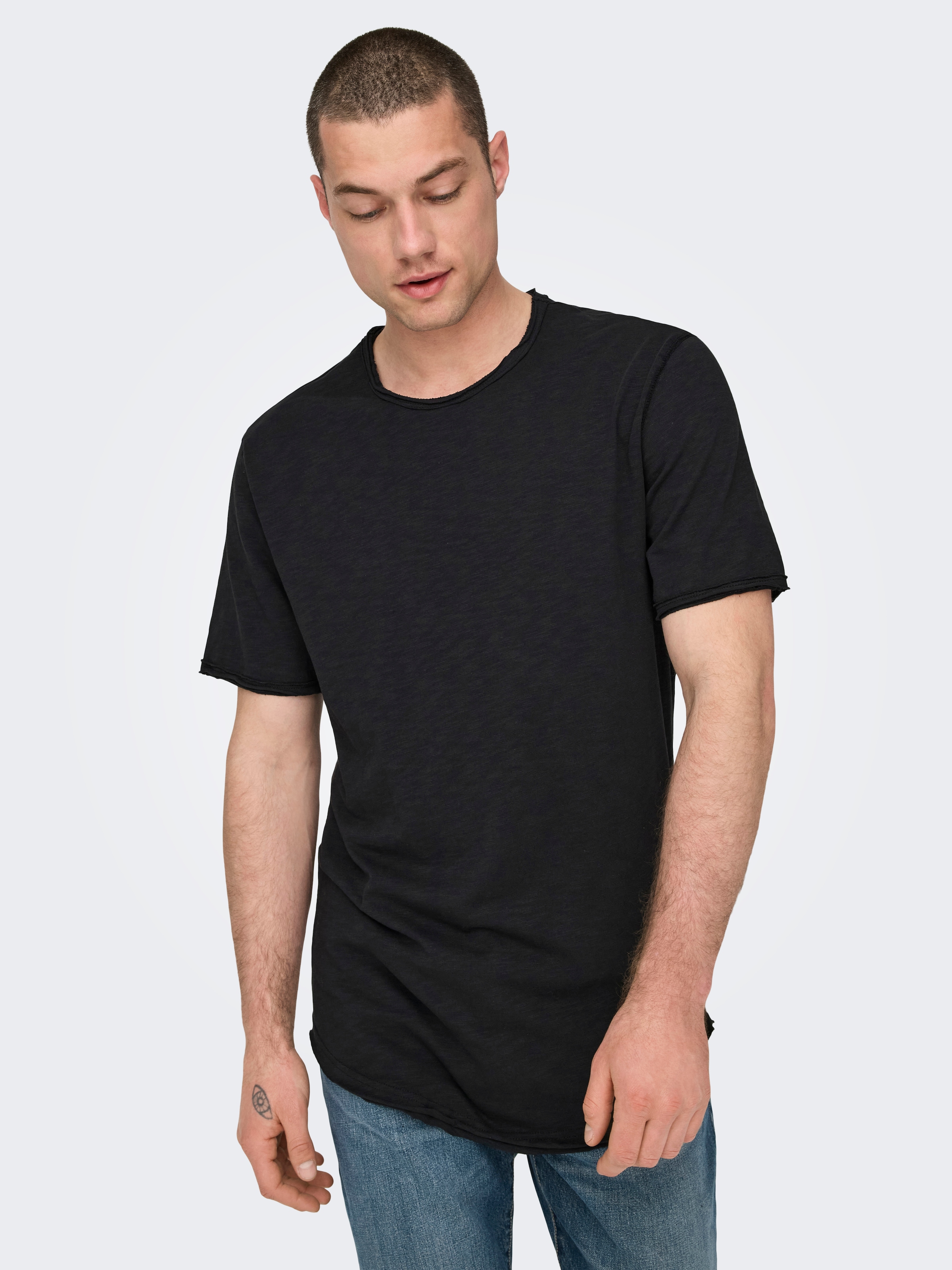ONLY & SONS T-Shirt "ONSBENNE LONGY SS TEE NF 7822 NOOS"