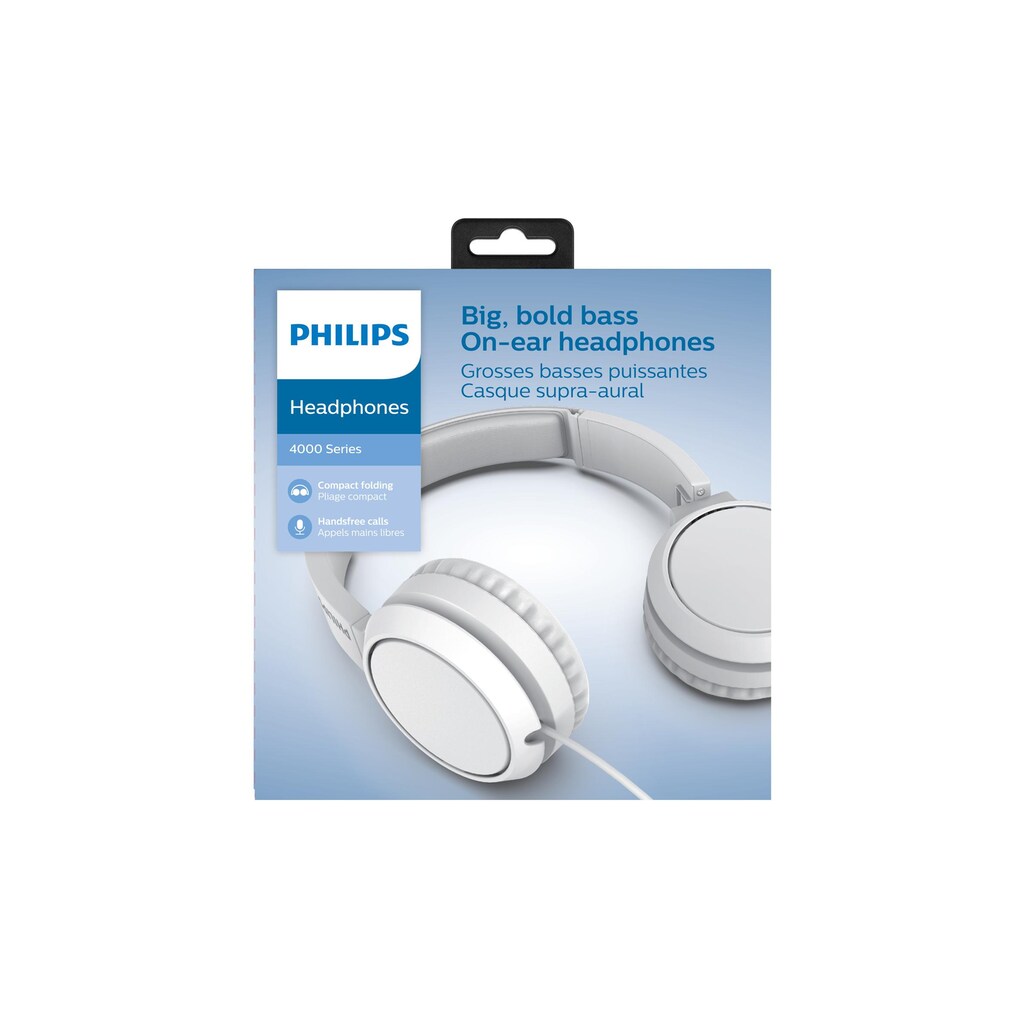 Philips On-Ear-Kopfhörer »TAH4105WT/«