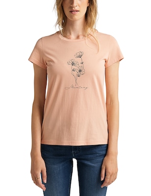 Print Shirt mit floralem Muster