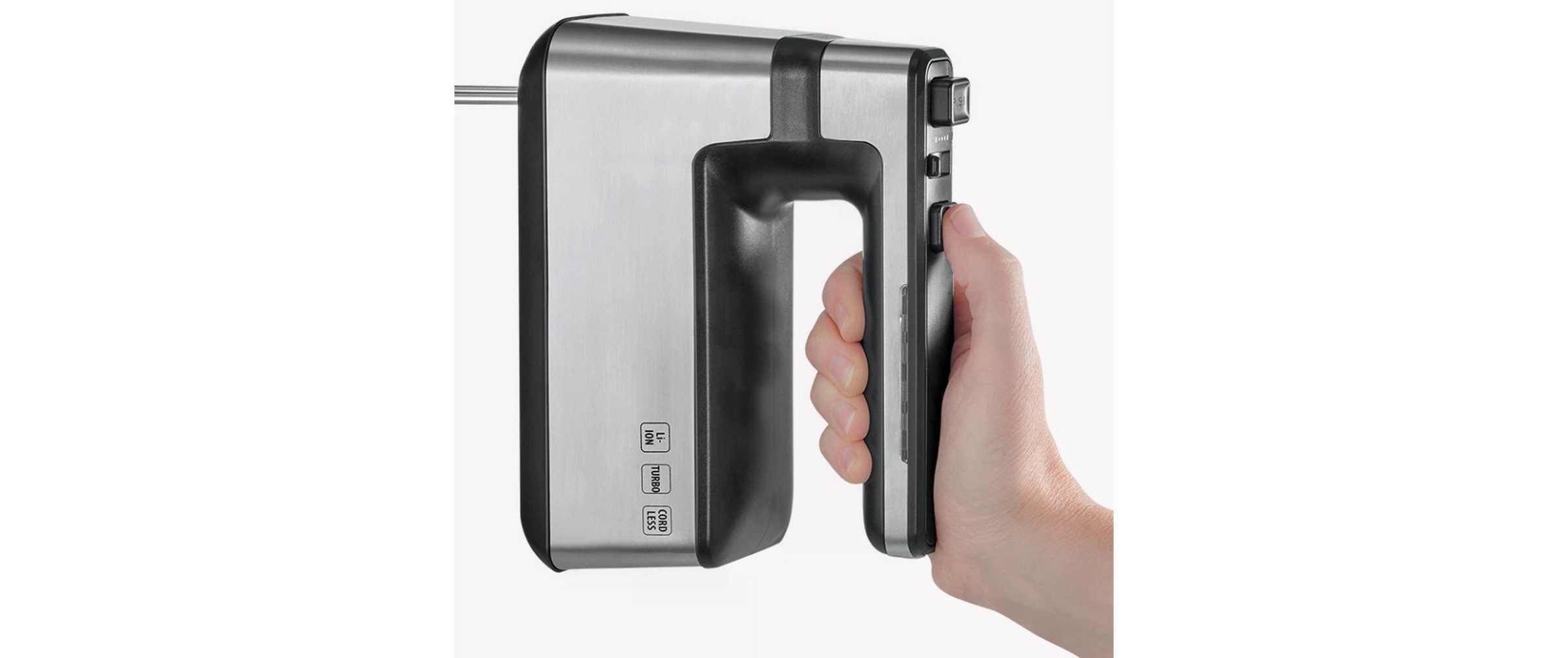 Severin Handmixer »HM 3843 Schwarz/Silber«, 100 W