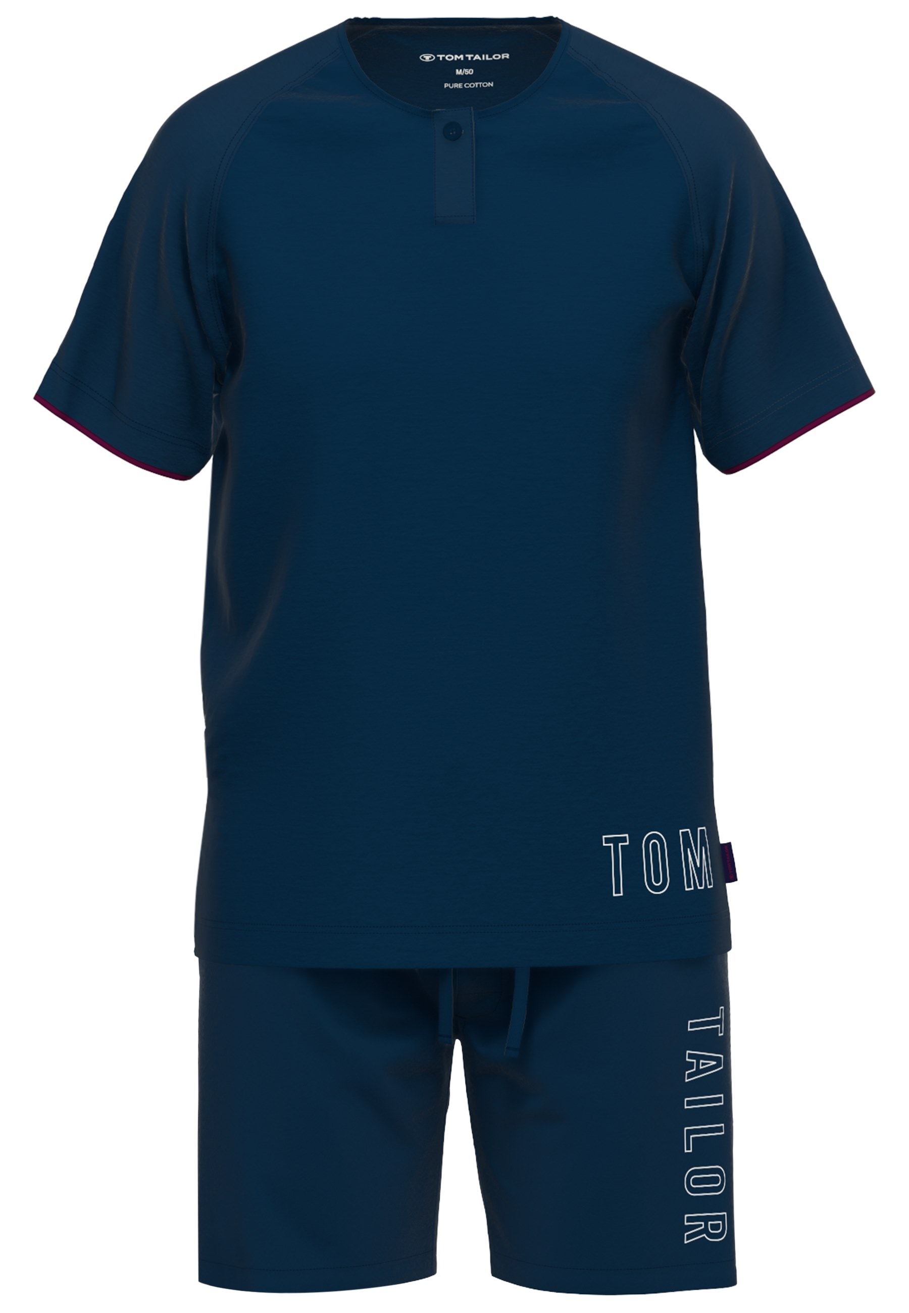 TOM TAILOR Shorty »Kilkenny«, (2 tlg.), Mit grossem Wording