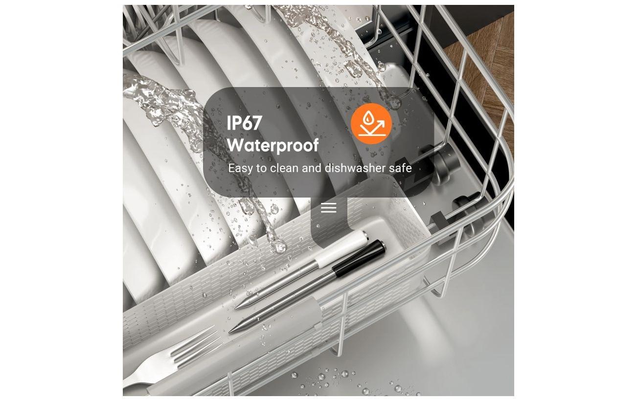 nicht definiert Grillthermometer »Inkbird INT-12-BW Doppelsonde«