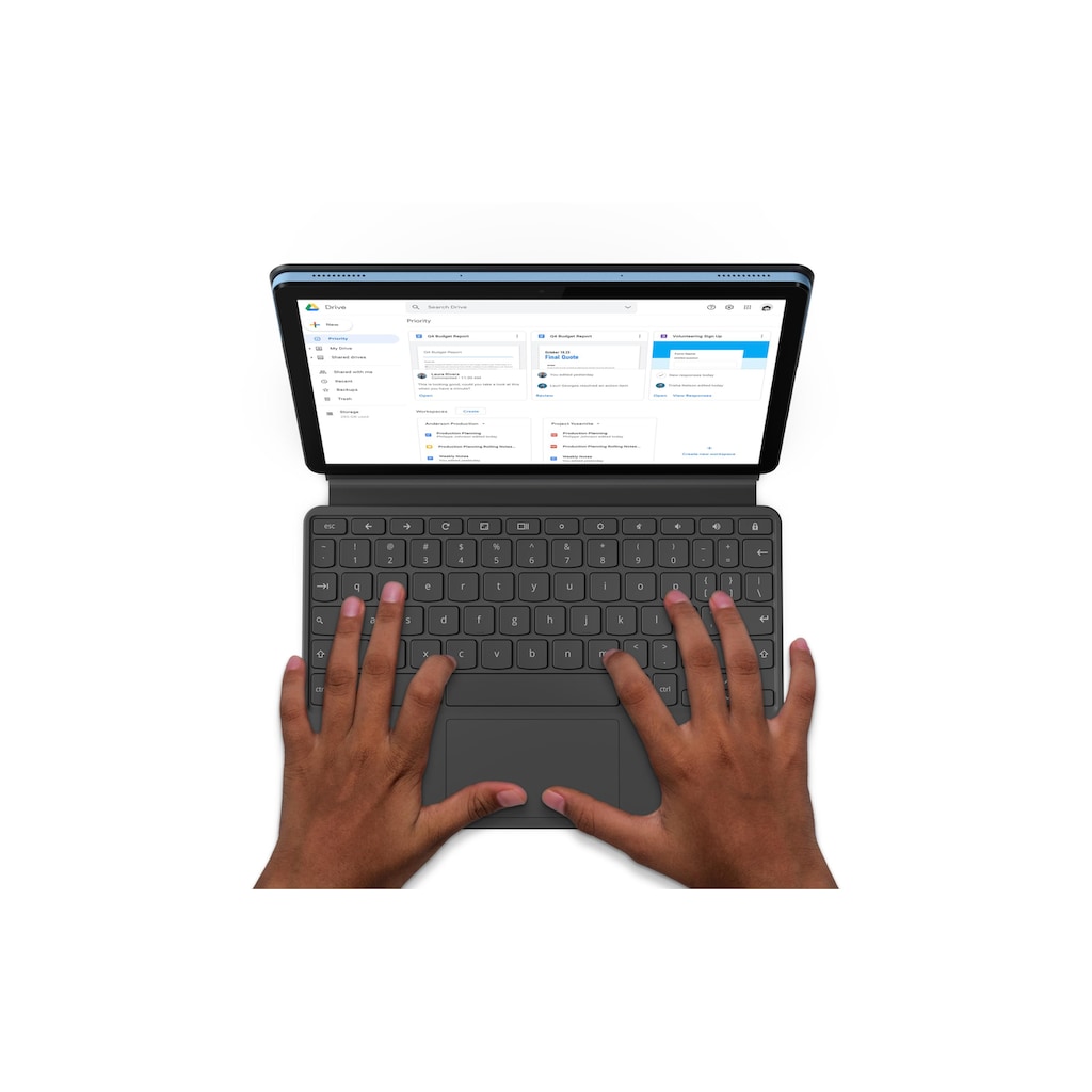 Lenovo Notebook »IdeaPad Duet Chromebook«, (25,7 cm/10,1 Zoll), MediaTek
