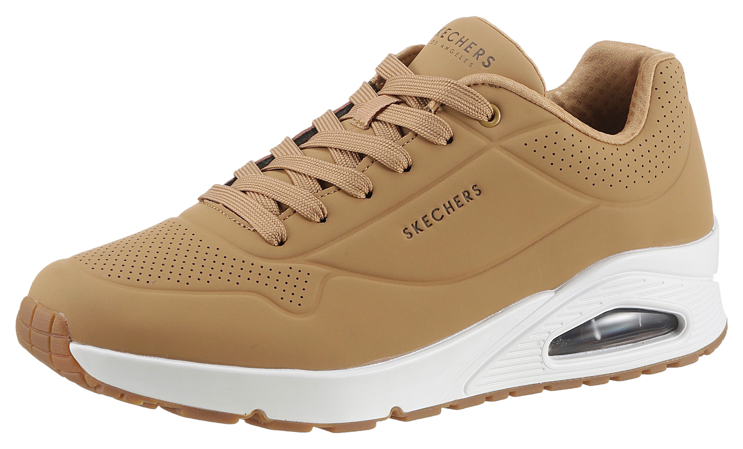 Skechers Sneaker »UNO-STAND ON AIR«, in sportlichem Design, Freizeitschuh, Halbschuh, Schnürschuh