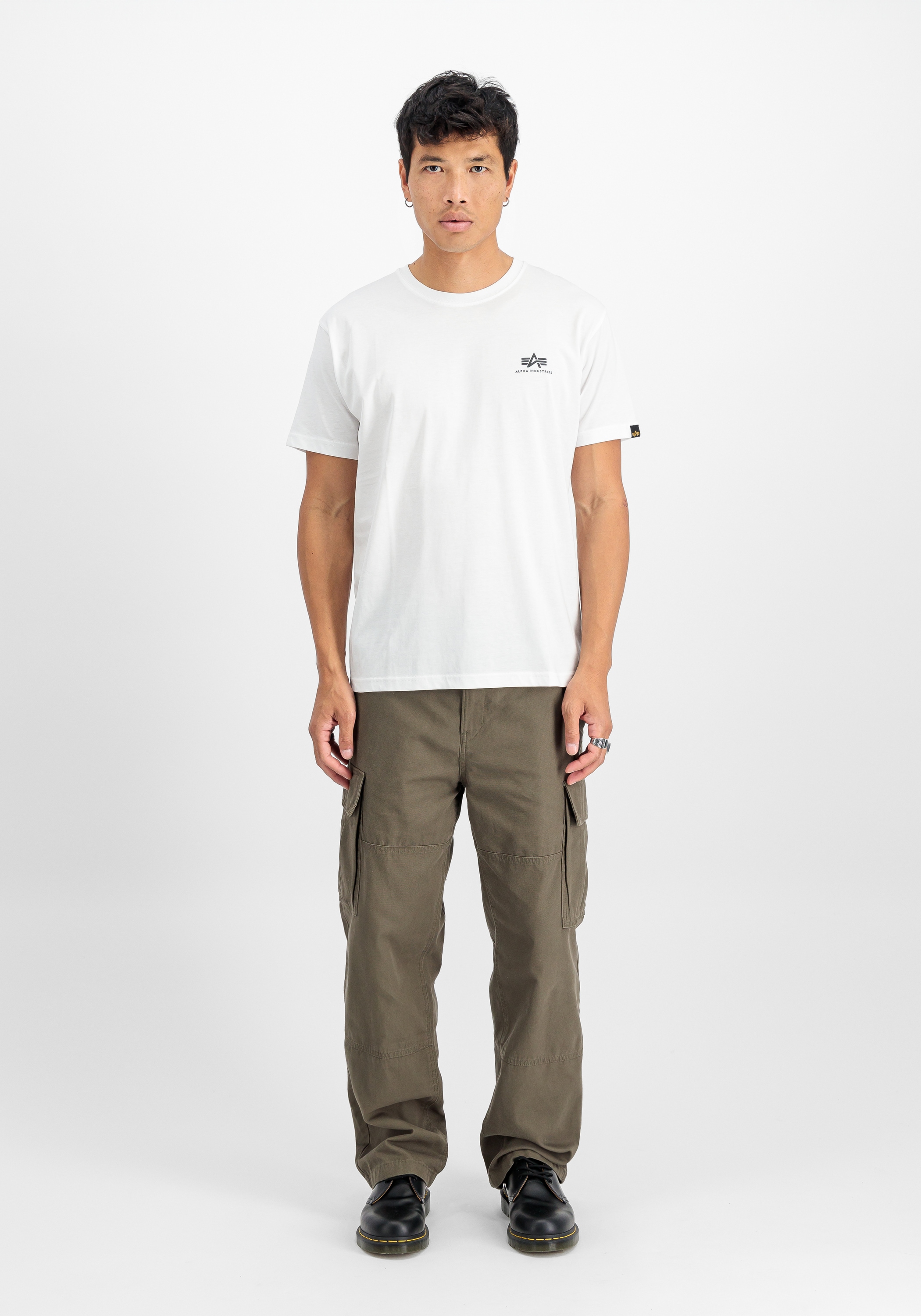 Alpha Industries T-Shirt »Alpha Industries Men - T-Shirts Basic T Small Logo 2 Pack«