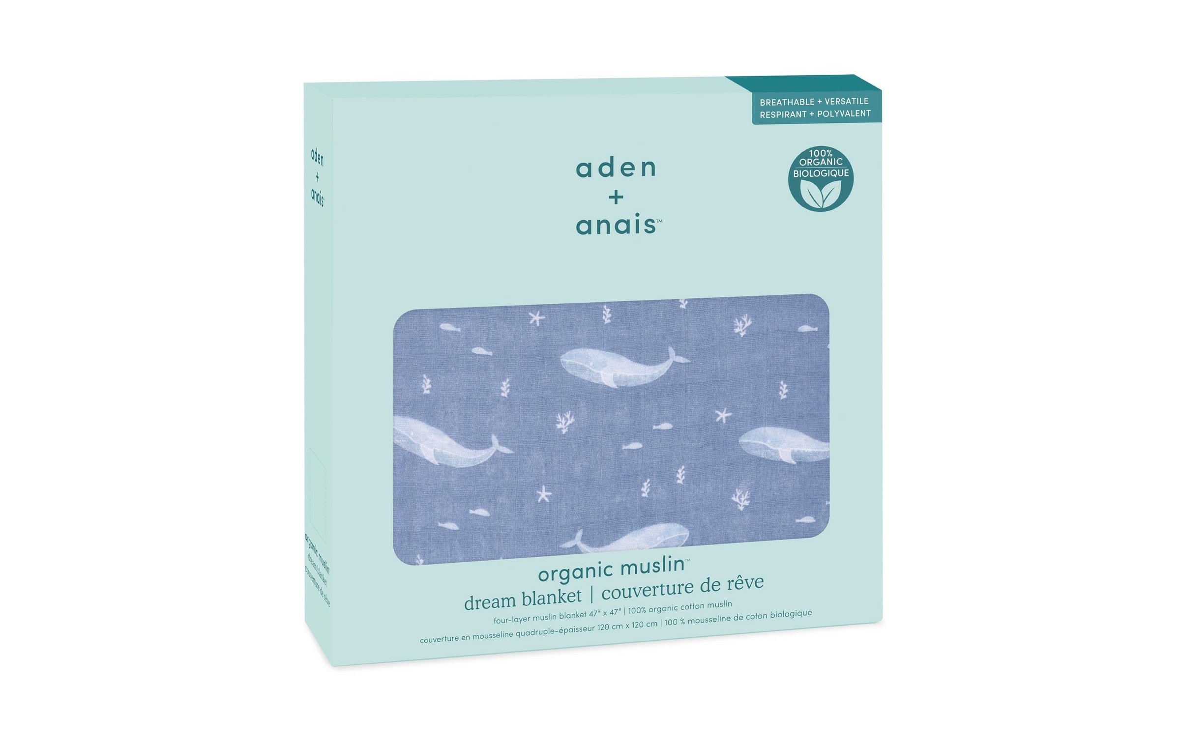 Wohndecke »Aden + Anais Musselin«