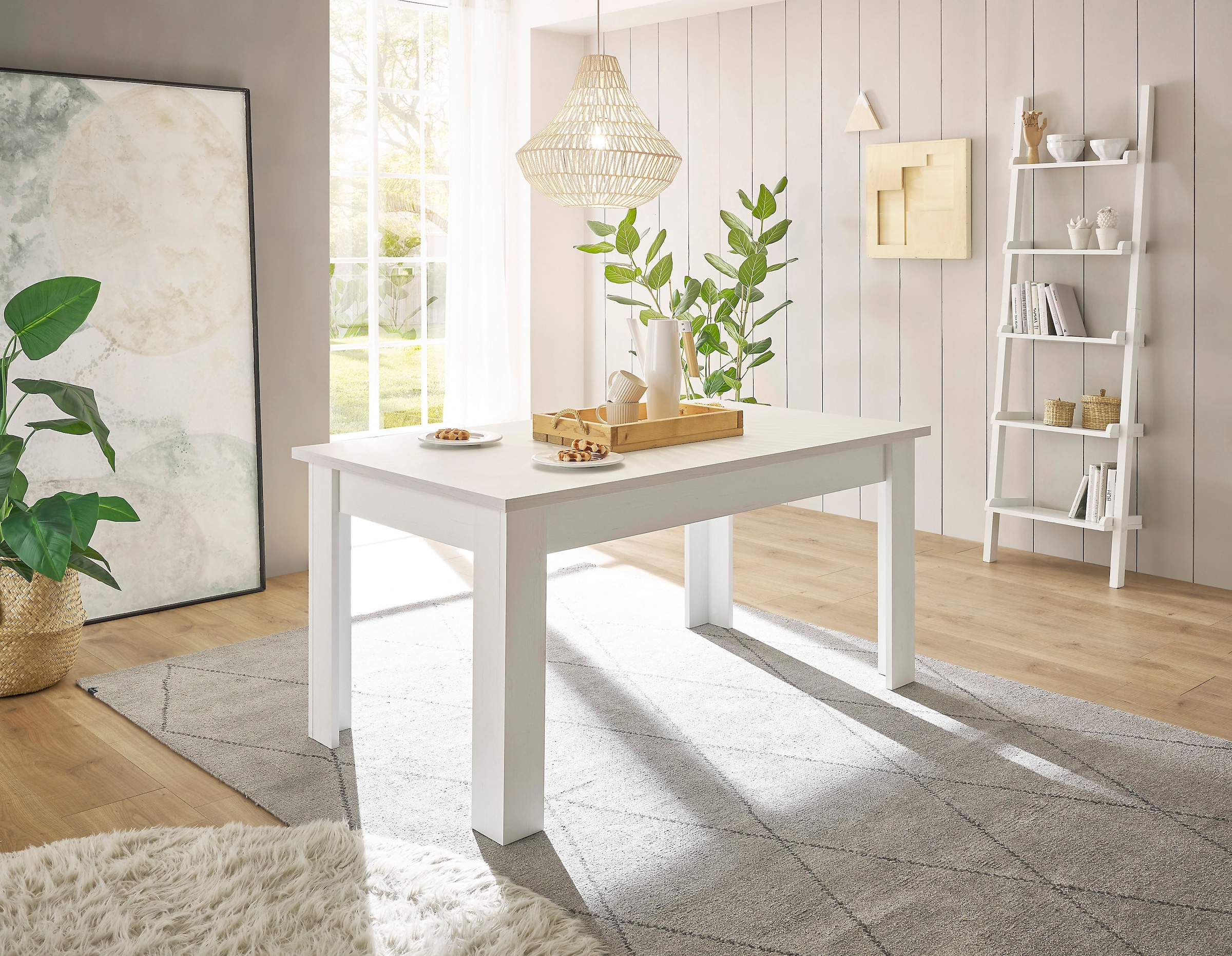 Home affaire Esstisch »RAVENNA«, im zeitlosen Landhausstil, Breite 160 cm