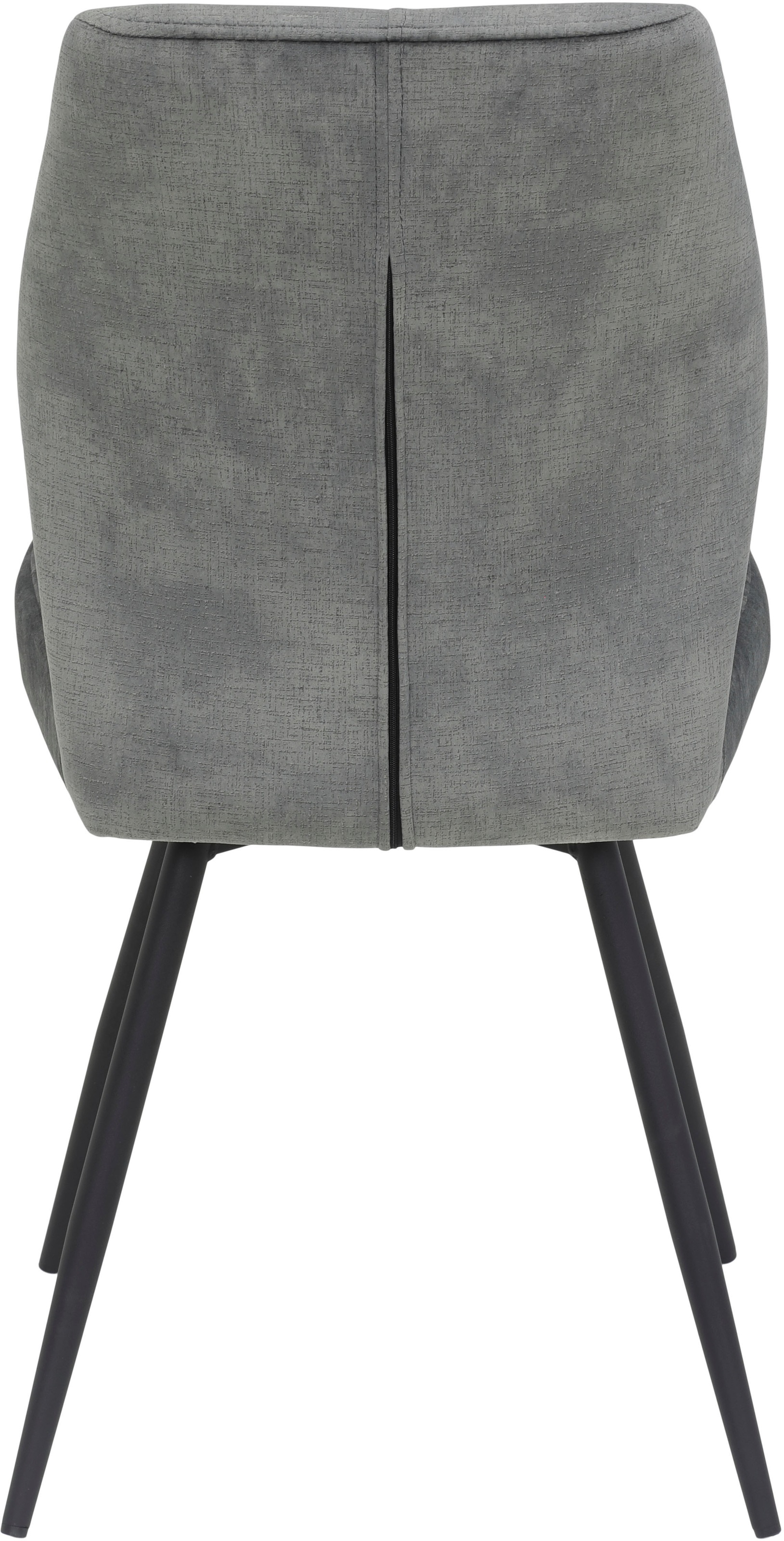 HELA 4-Fussstuhl »ALLY«, (Set), 2 St., Microfaser VINTAGE-Polyester, 4-Fuss, 360° drehbar, gepolstert, Vintage Velvet mit Steppnähten