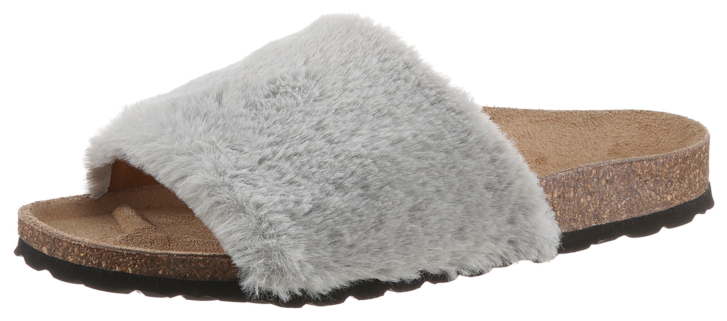 CITY WALK Pantolette, in flauschigem Look kaufen