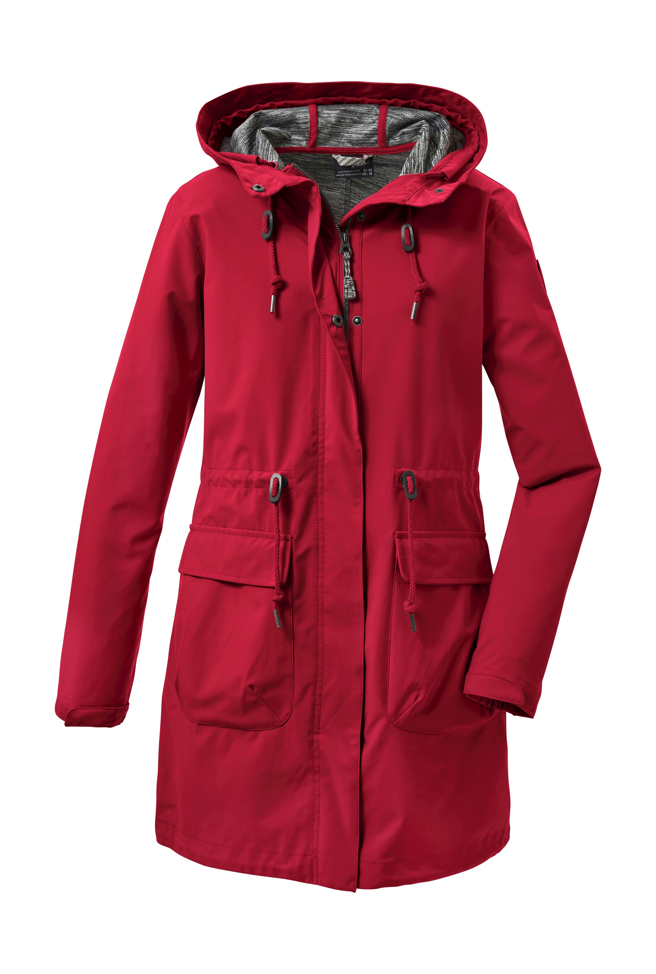 G.I.G.A. DX by killtec Softshellparka »GS 99 WMN SFTSHLL PRK« Damen Softshell Parka, 8.000 mm Wassersäule, atmungsaktiv, verstellbar
