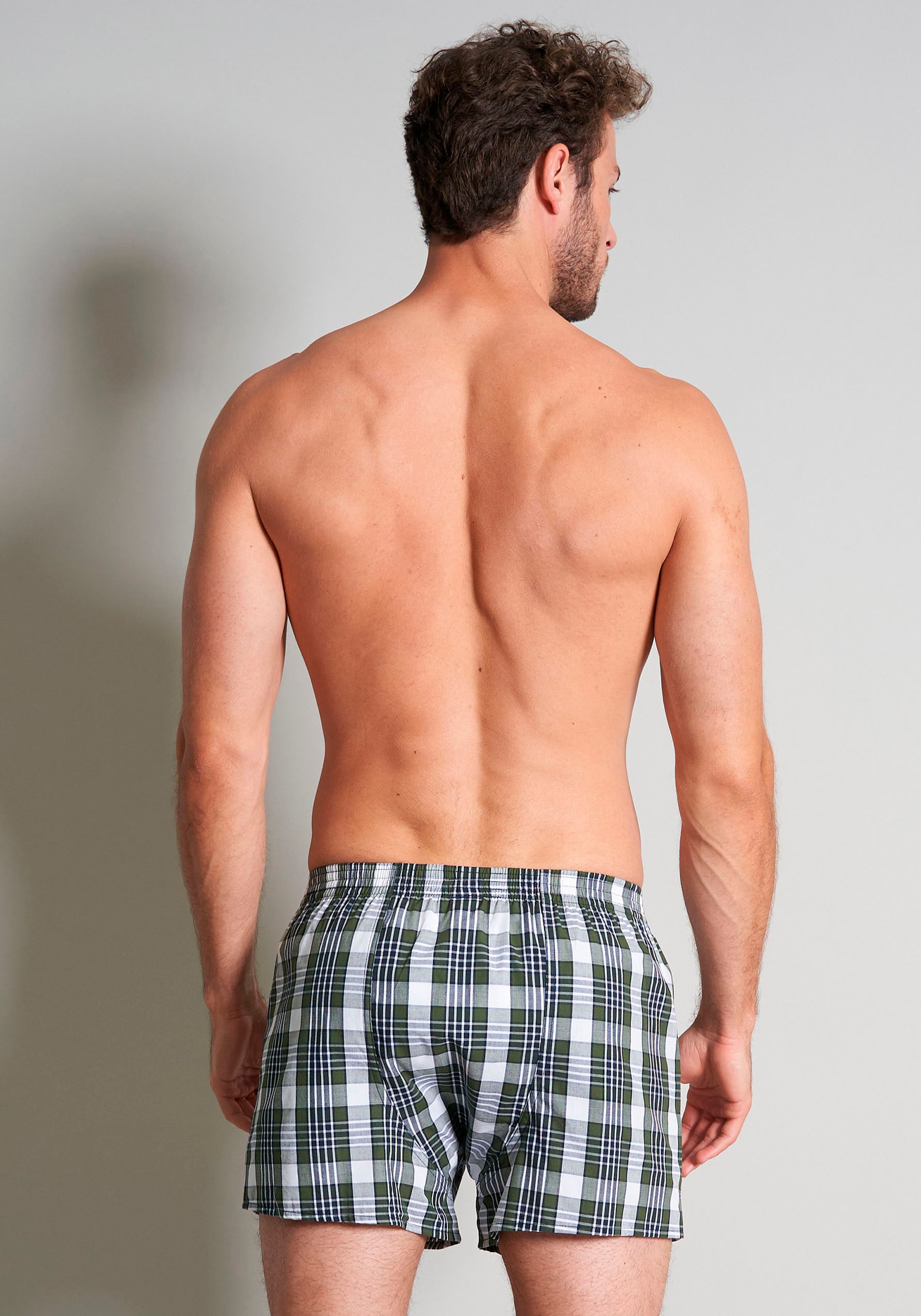 TOM TAILOR Boxershorts »Dakota«, (Packung, 2er Pack), weich, bequem, basic, locker, atmungsaktiv, mit Logo, breiter Bund