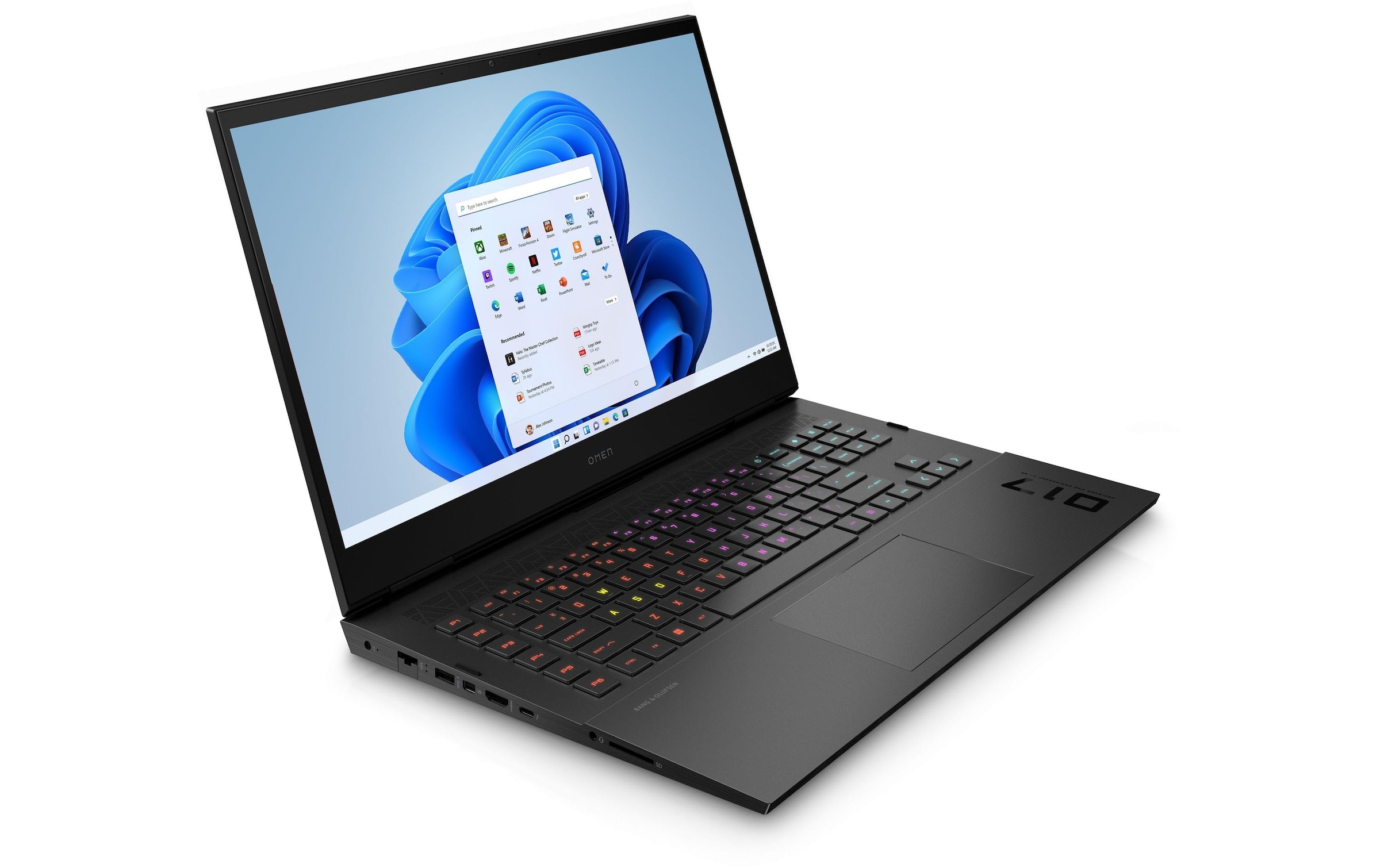 HP Gaming-Notebook »OMEN 17-cm2730nz«, 43,77 cm, / 17,3 Zoll, Intel, Core i7, GeForce RTX 4070, 1000 GB SSD