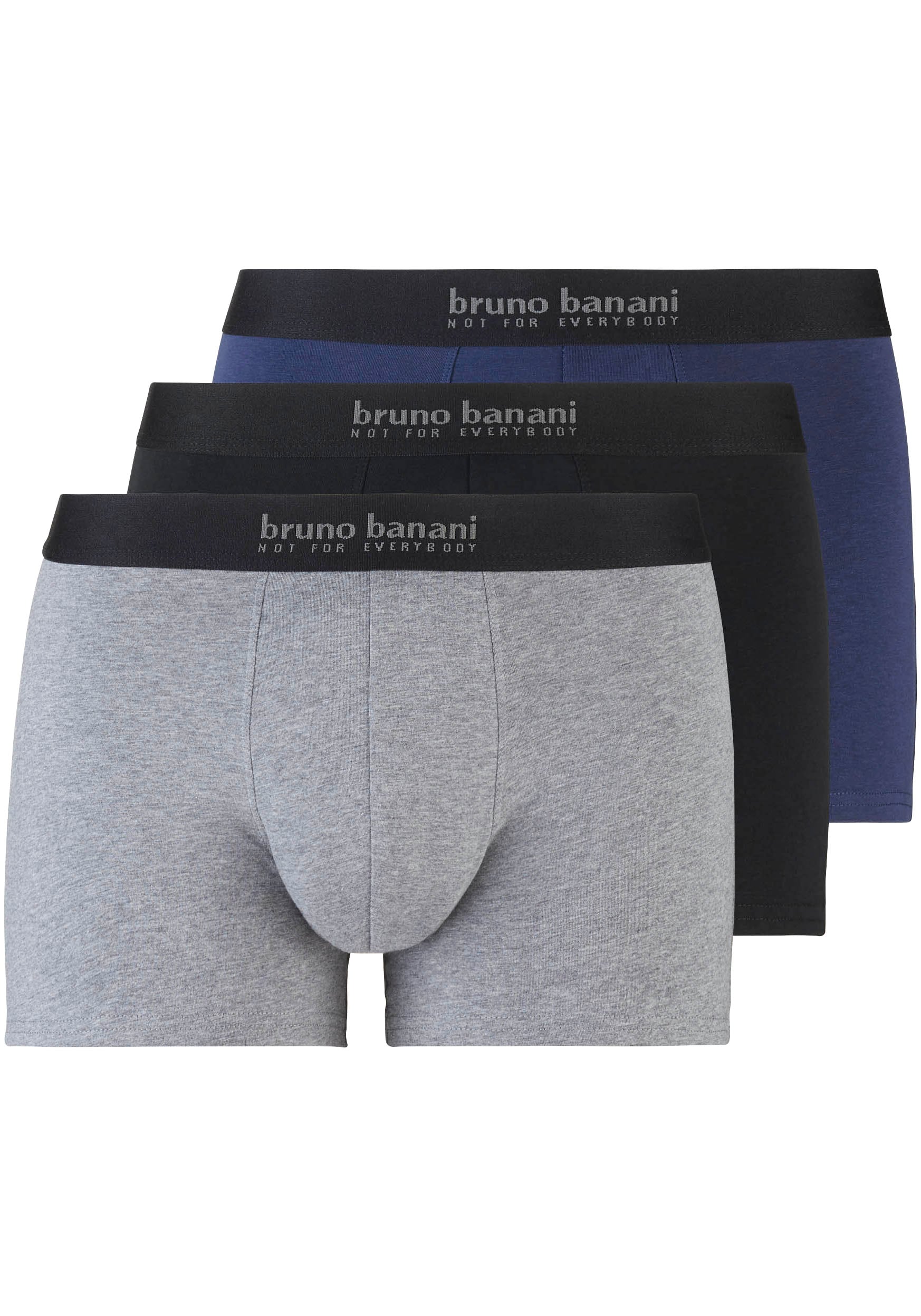 Boxershorts »Short 3Pack Energy Cotton«, (3er Pack), mit Schriftzug am Bund