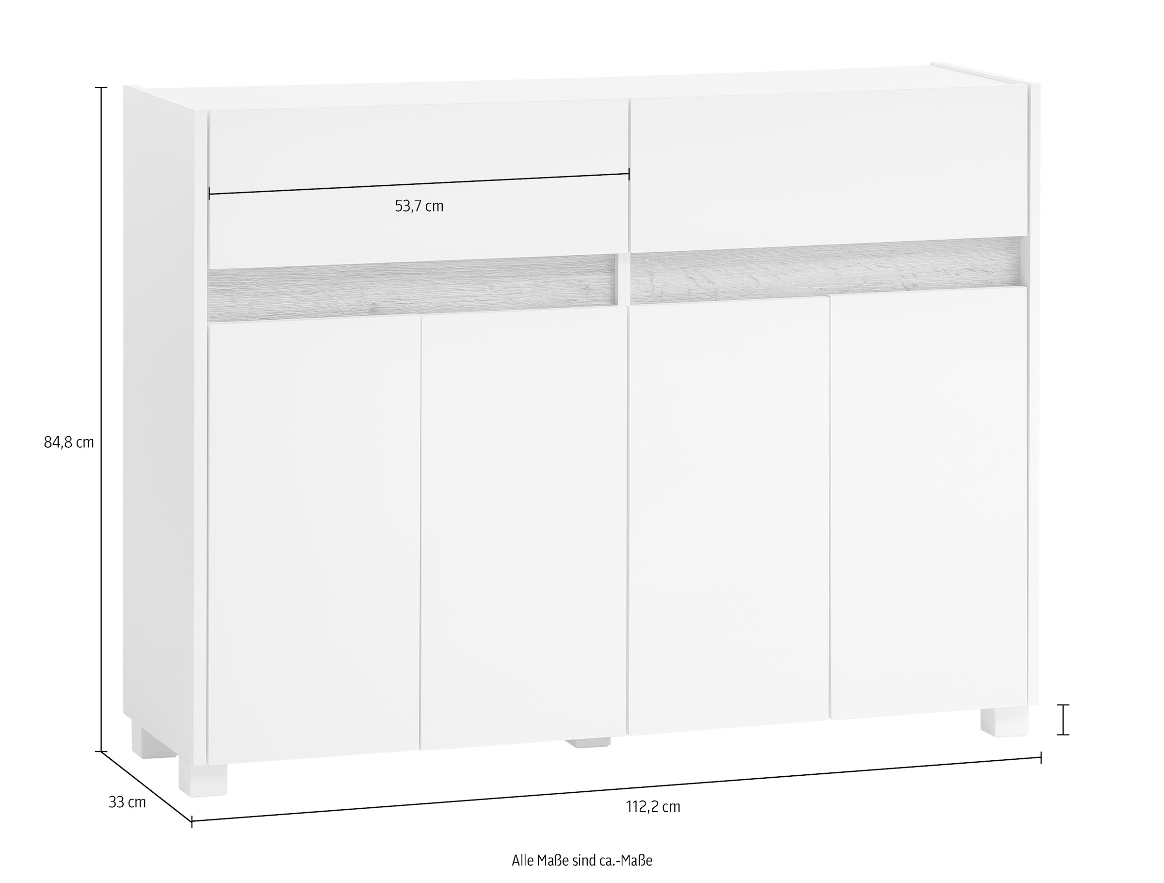 Schildmeyer Unterschrank »Cosmo in verschiedenen Farben«, Breite 112 cm