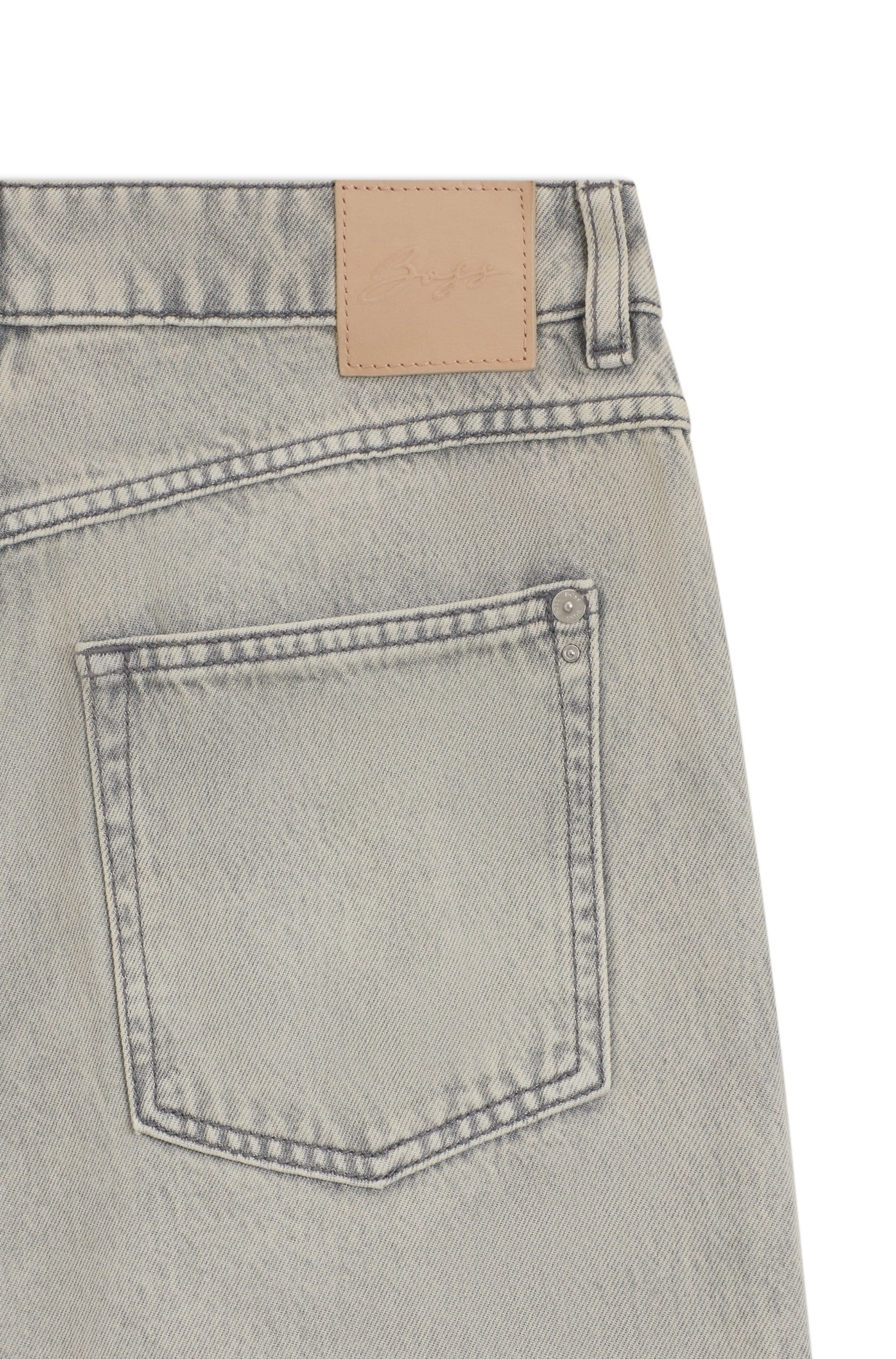 BOSS ORANGE High-waist-Jeans »Marlene High Rise Split Premium Damenmode«, mit Schlitzen am Saum