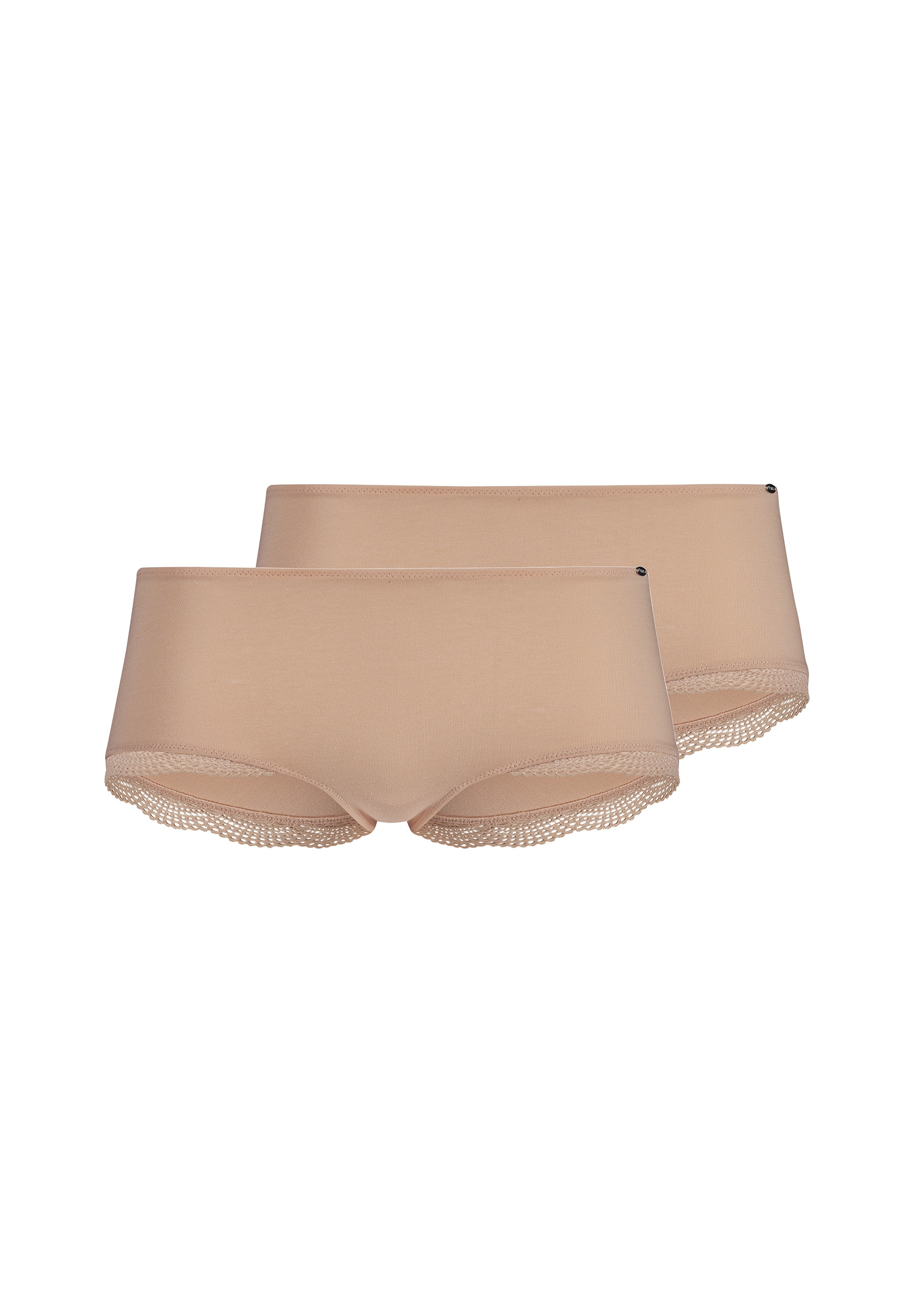 Skiny Panty »Classicotton« 2er Pack, bequem, basic, mit Spitze, Baumwollmix