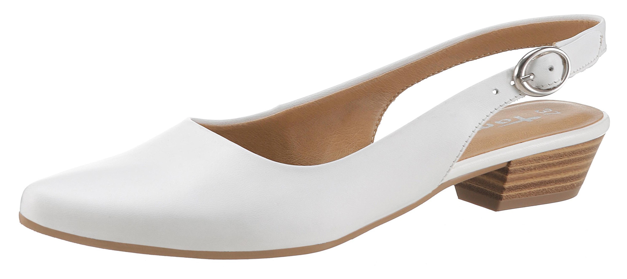 Slingpumps »Trina«, Abendschuh, Sommerschuh, Blockabsatz, in schlichtem Design