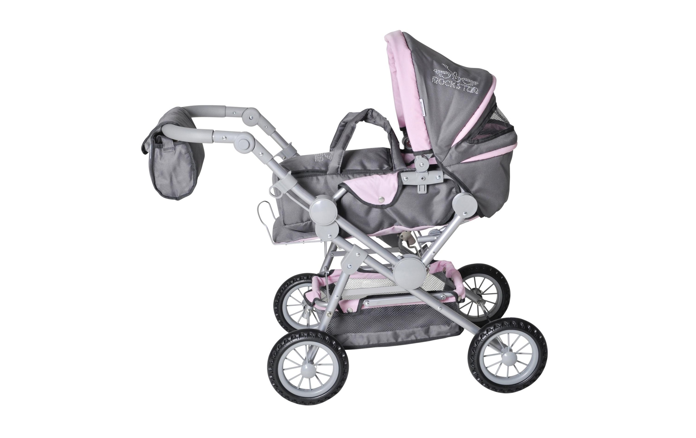 Knorrtoys® Puppenwagen »Twingo S Rockstar Grau«