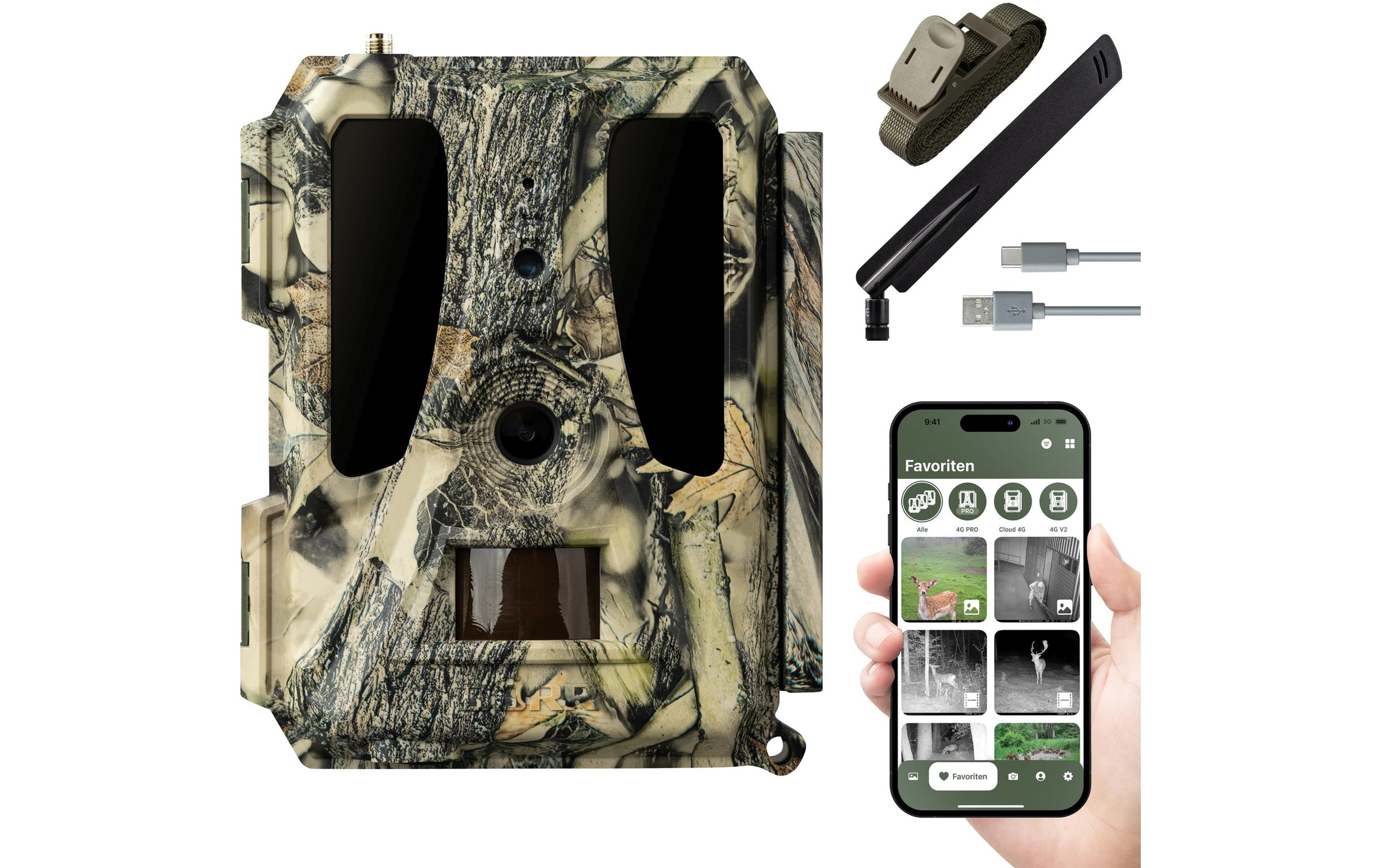 Wildkamera »Dörr Wildkamera SnapShot Cloud Pro 4G WA«, Aussenbereich