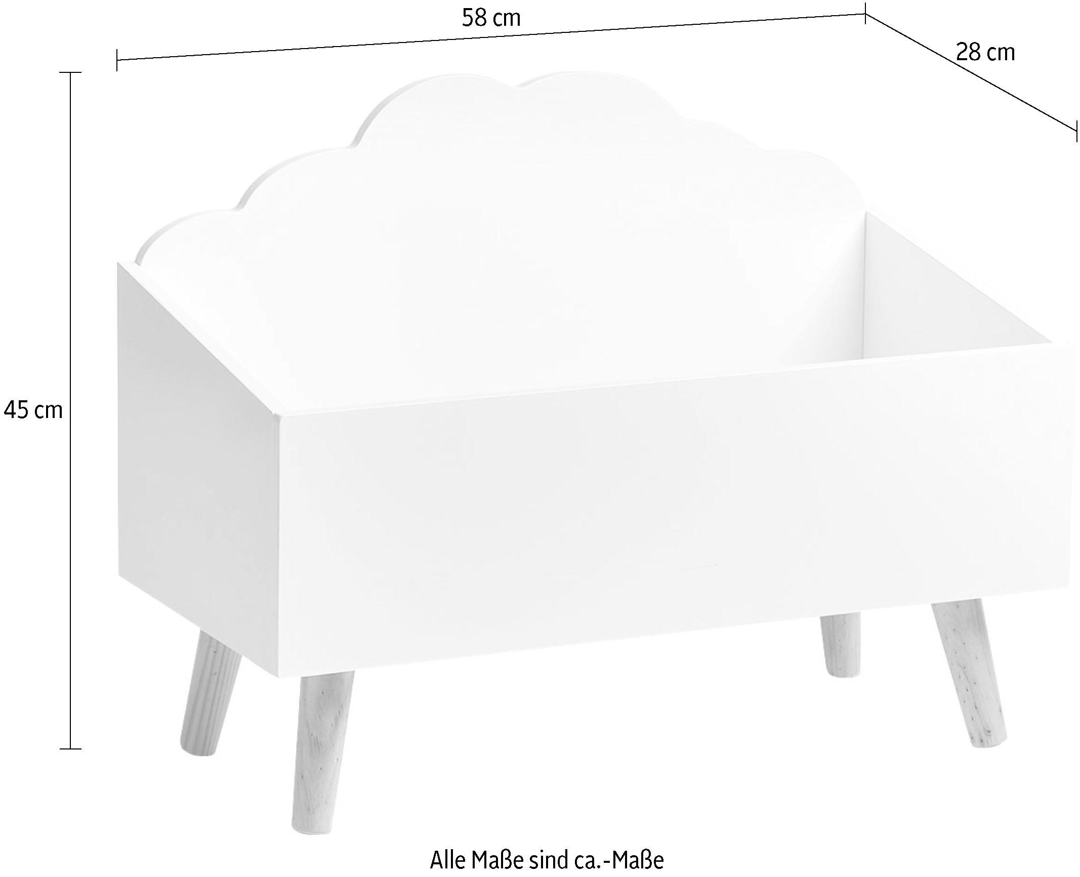 Zeller Present Spielzeugtruhe »Wolke«