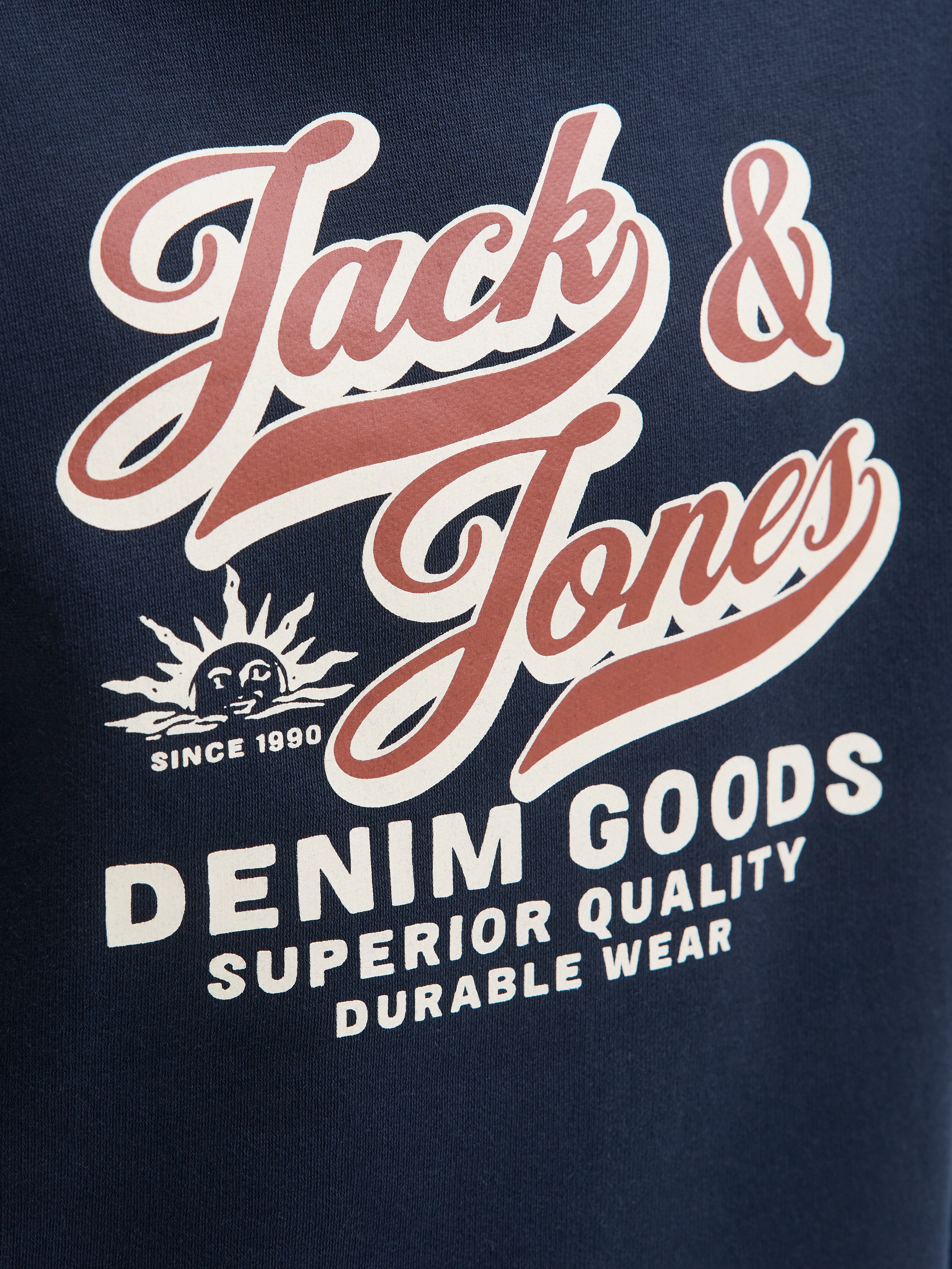 Jack & Jones Junior Sweatshirt »JJELOGO SWEAT CREW 2 COL AW25 NOOS JNR«