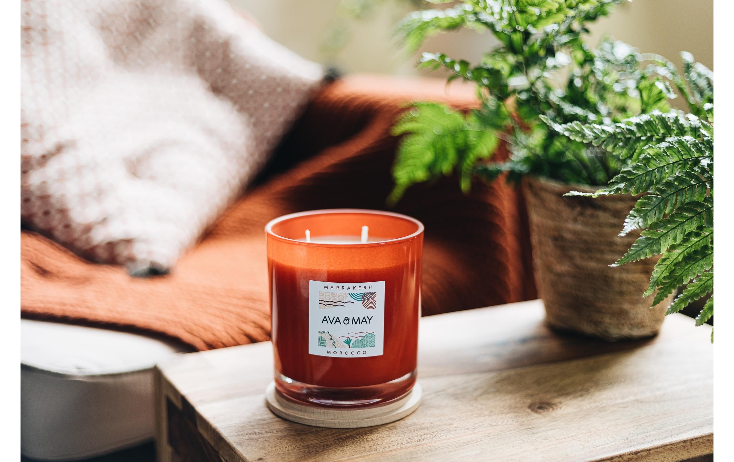 AVA & MAY Duftkerze »Marrakesh 500g«